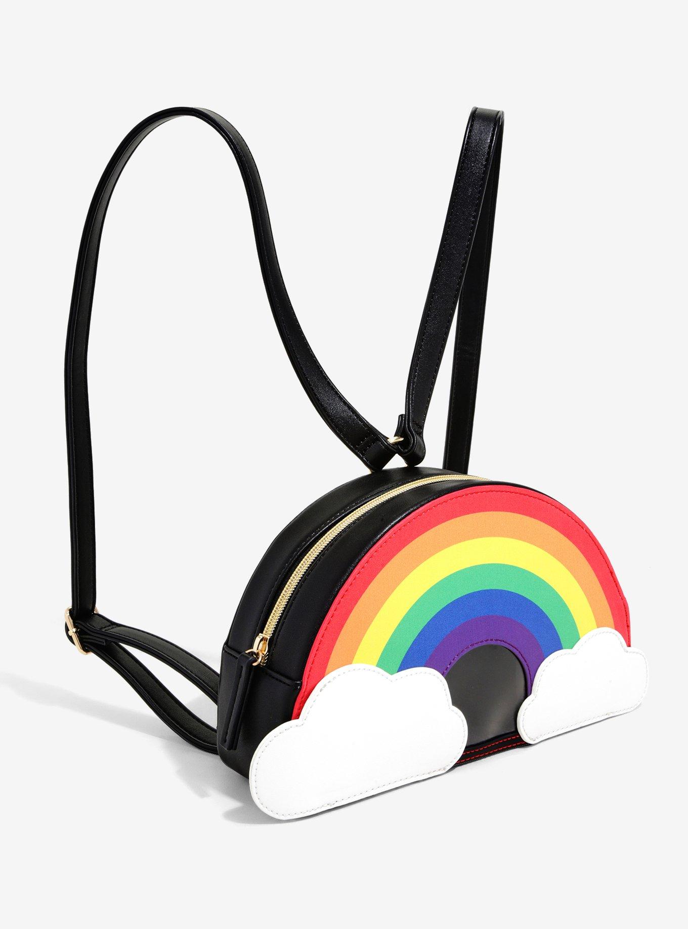 Rainbow Clouds Mini Backpack, , alternate