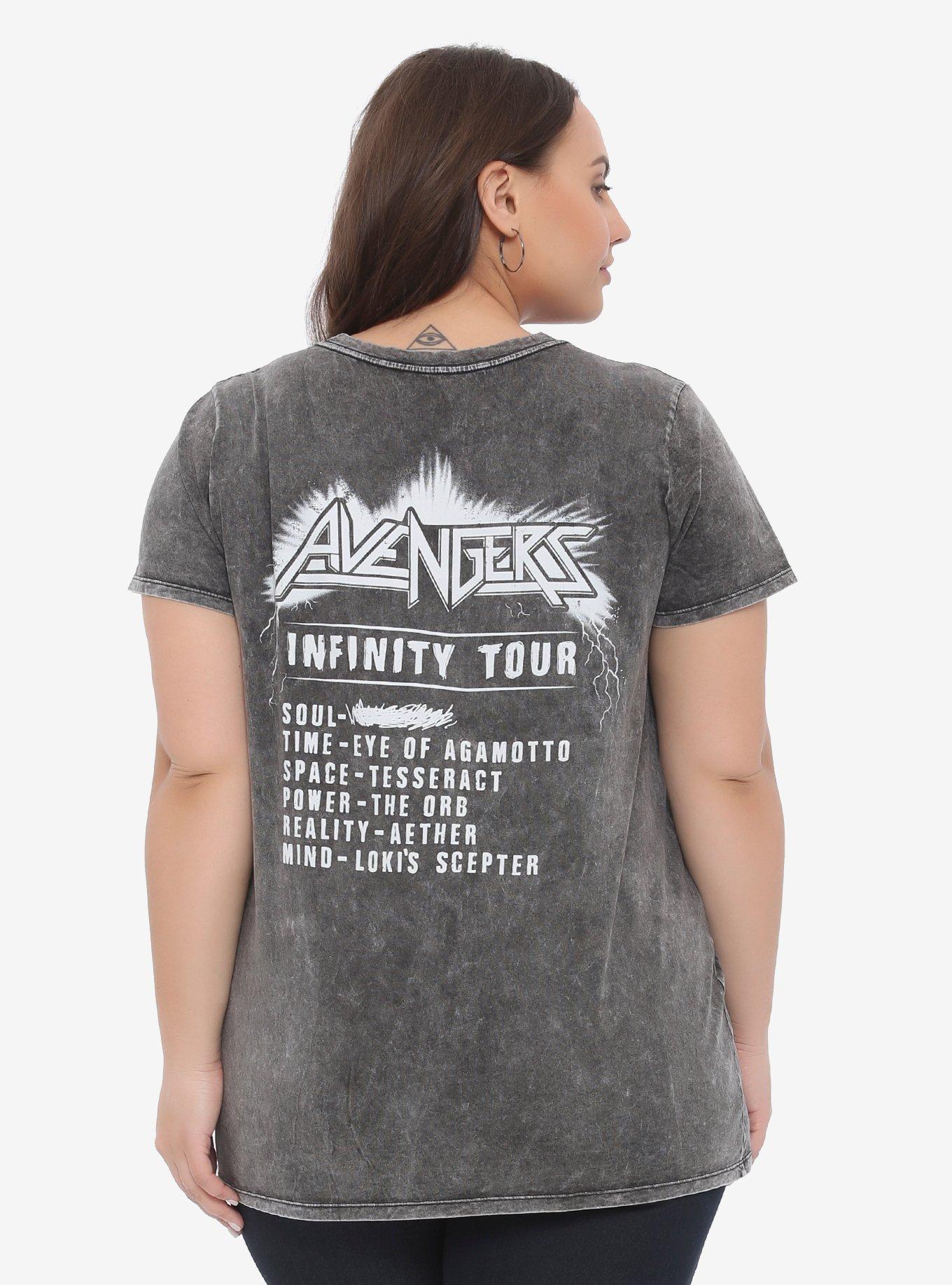Marvel Avengers: Infinity War Tour T-Shirt Plus Size, , alternate