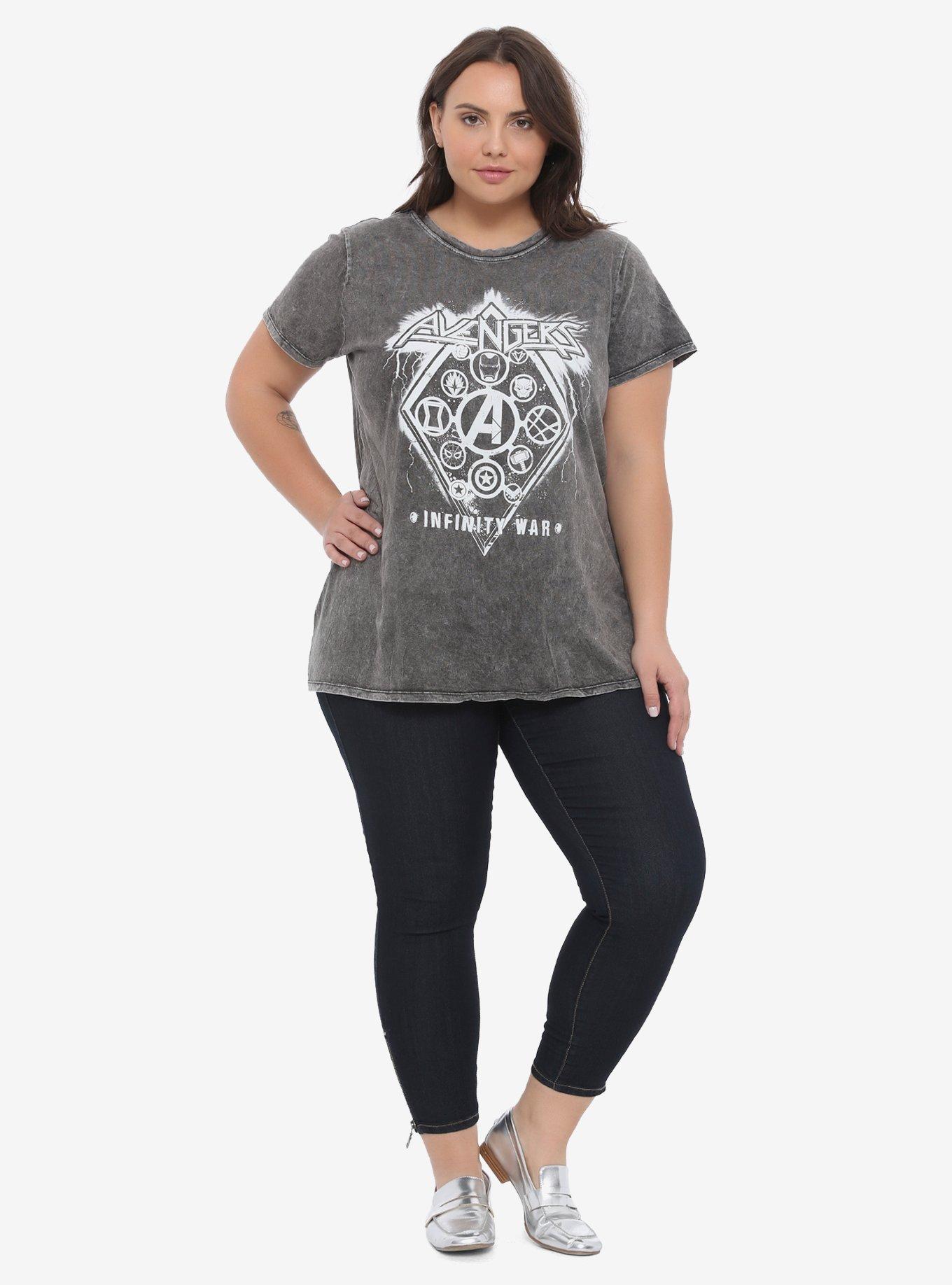 Marvel Avengers: Infinity War Tour T-Shirt Plus Size, , alternate