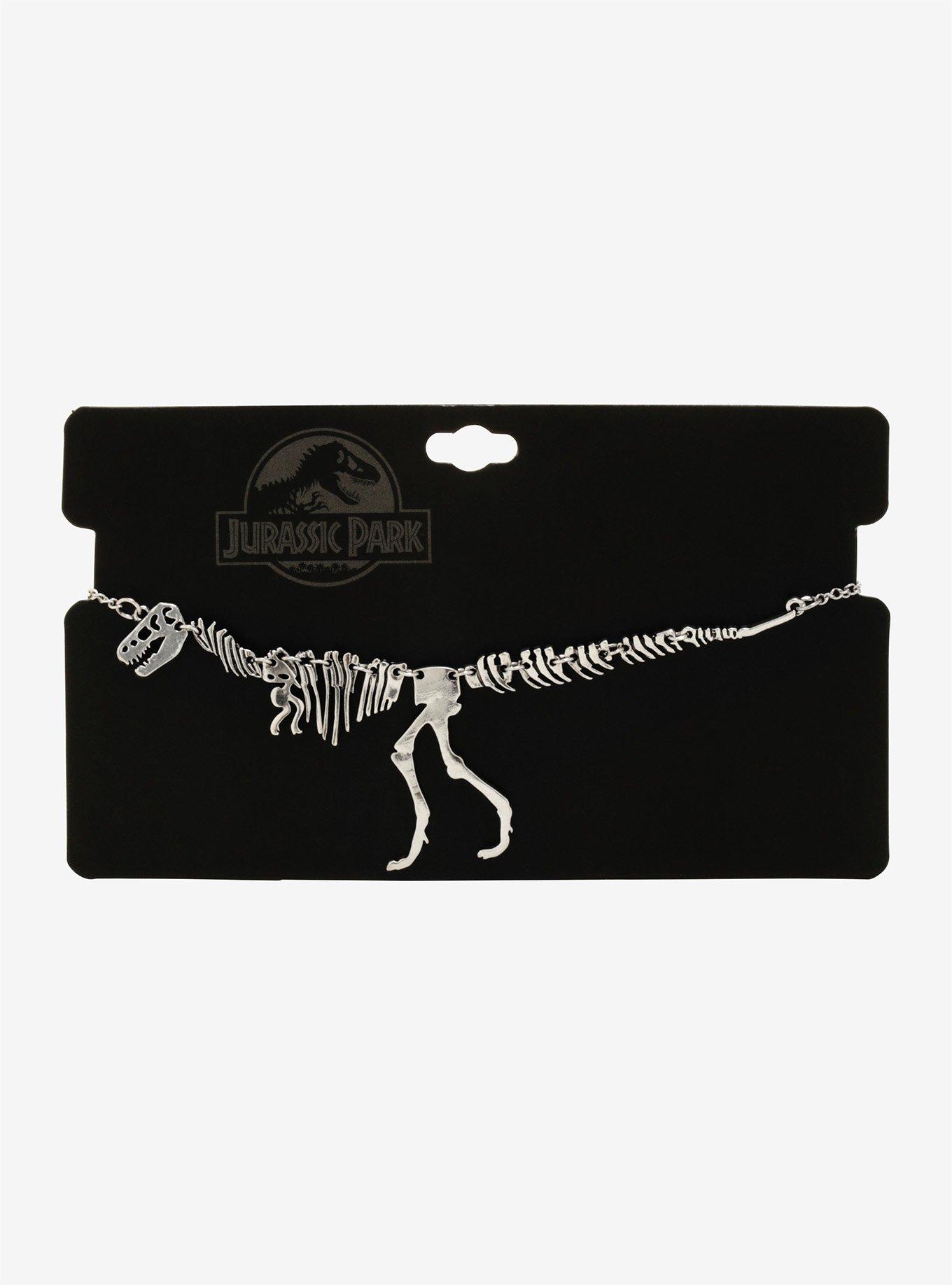 Jurassic Park T-Rex Skeleton Necklace, , alternate