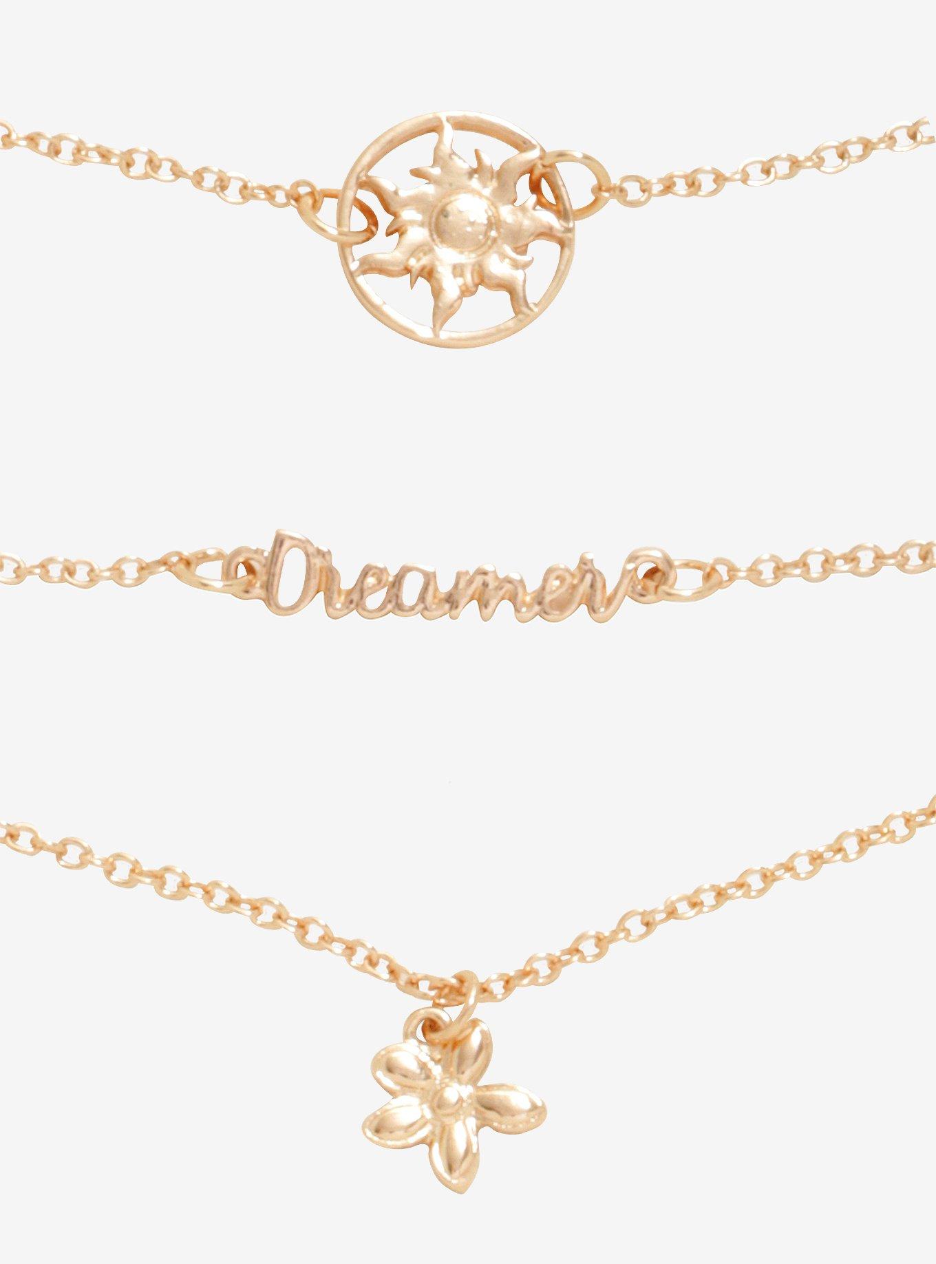 Disney Tangled Dainty Bracelet Set, , alternate