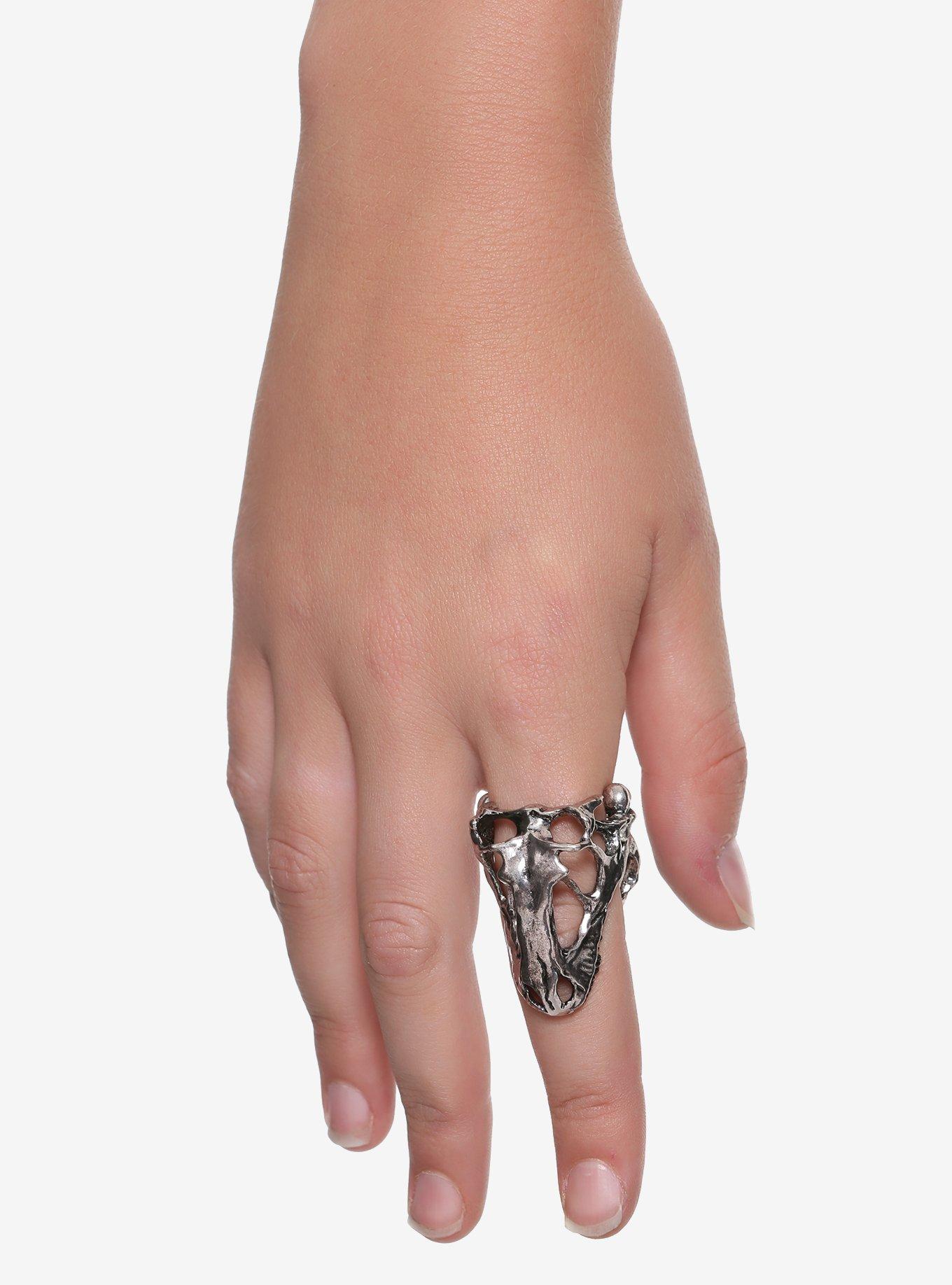 Jurassic Park Dinosaur Skull Ring, , alternate