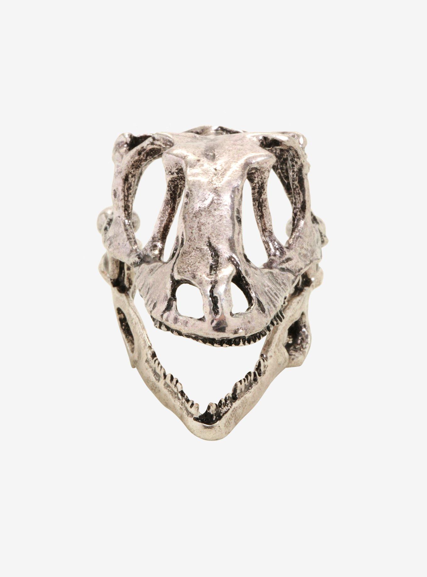 Jurassic Park Dinosaur Skull Ring, , alternate