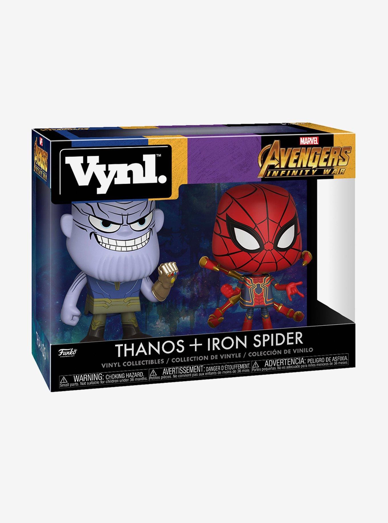 Funko Marvel Avengers: Infinity War Vynl. Thanos & Iron Spider Vinyl Figures, , alternate