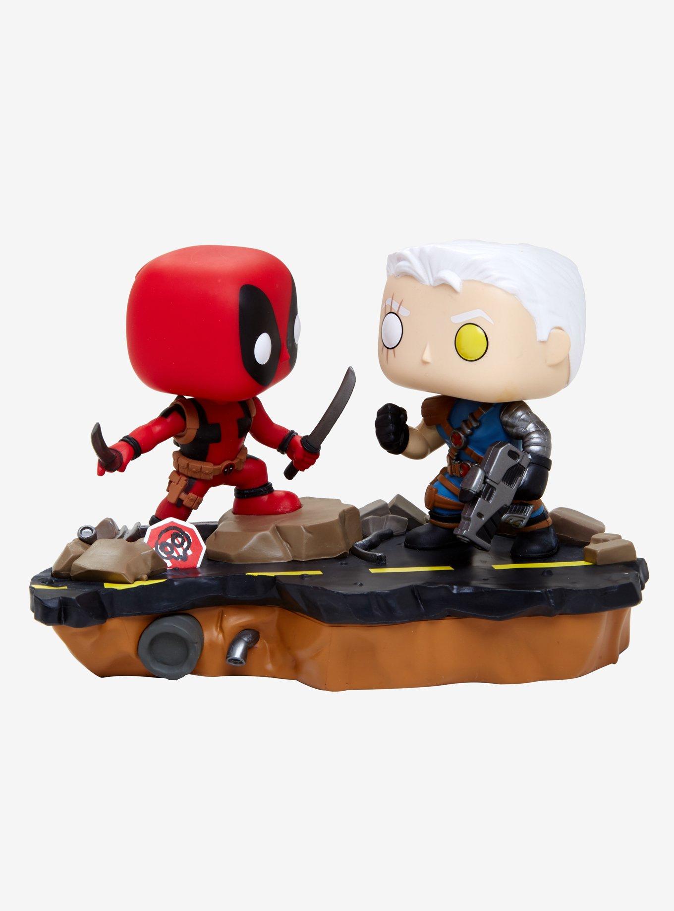Funko Marvel Deadpool Pop! Deadpool Vs Cable Vinyl Bobble Heads, , alternate