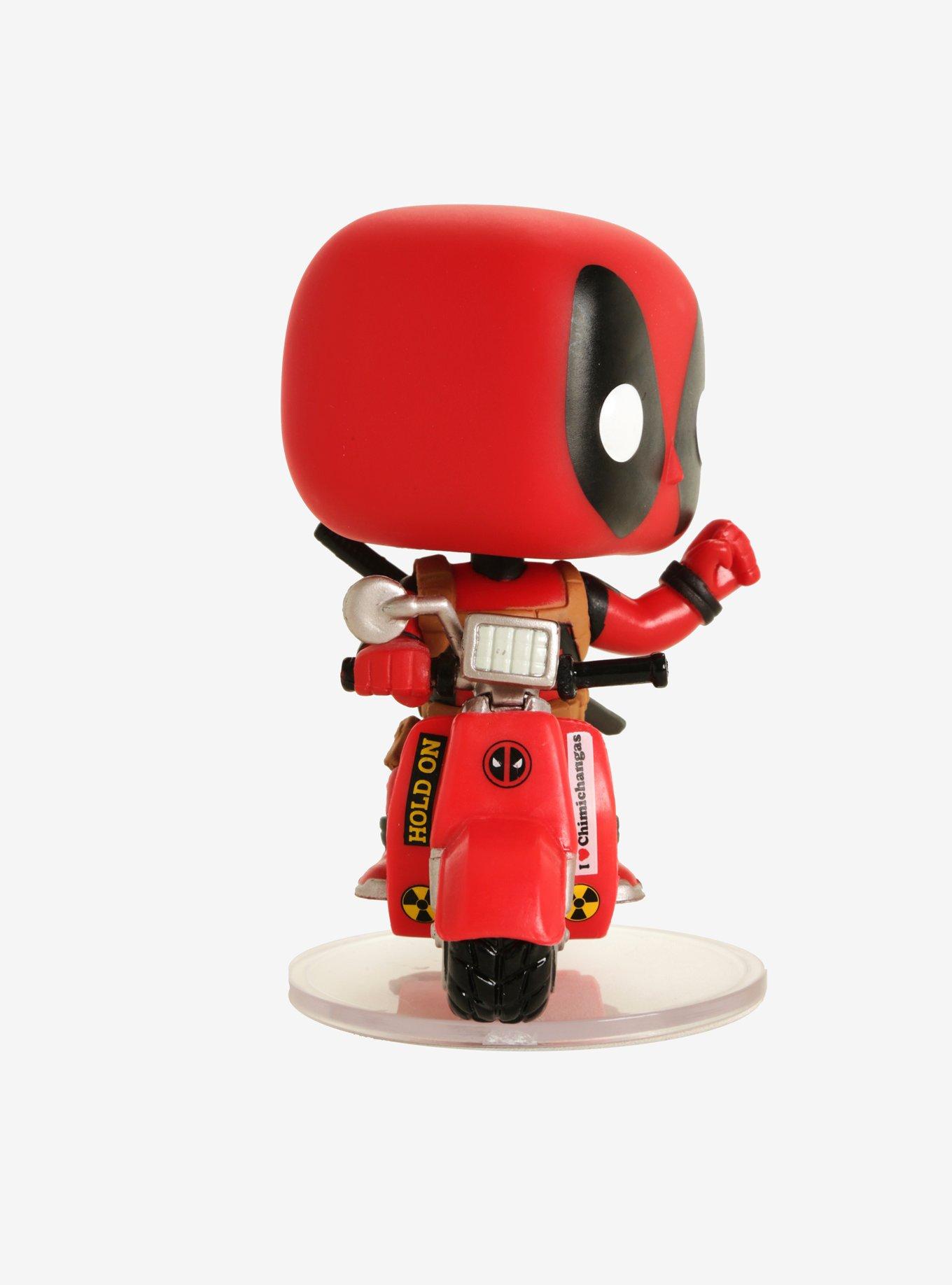Funko Marvel Deadpool Pop! Rides Deadpool On Scooter Bobble-Head, , alternate
