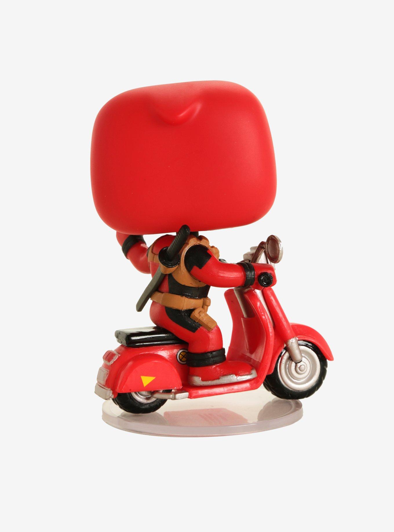 Funko Marvel Deadpool Pop! Rides Deadpool On Scooter Bobble-Head, , alternate