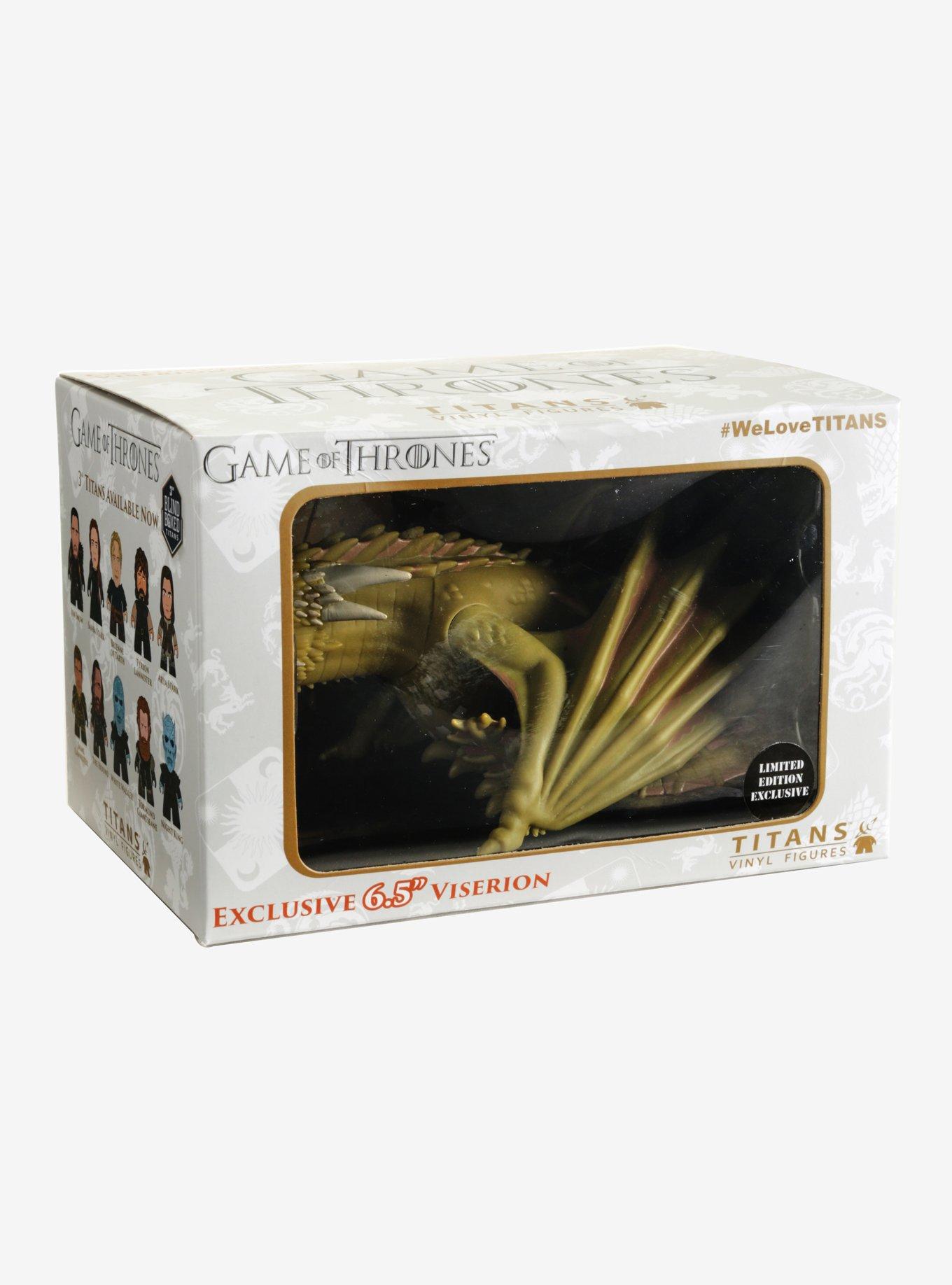 Game Of Thrones Viserion 6 1/2 Inch Titans Vinyl Figure, , alternate