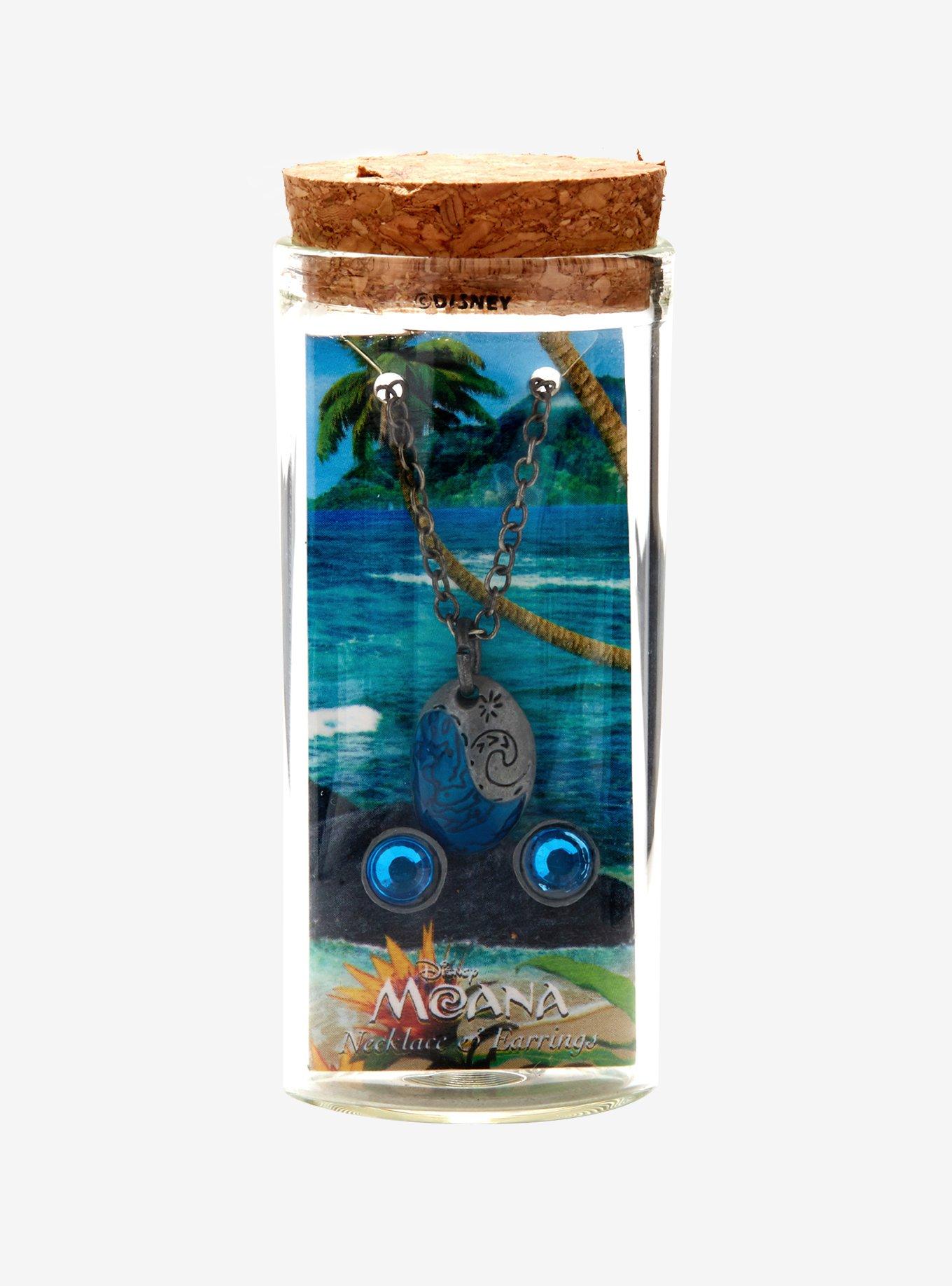 Disney Moana Message In A Bottle Jewelry Set, , alternate