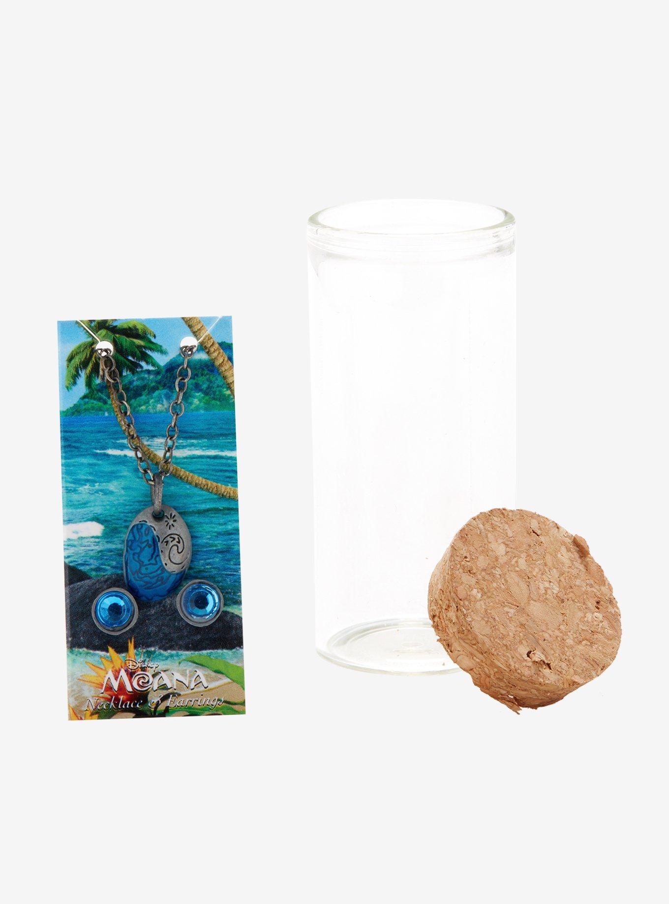 Disney Moana Message In A Bottle Jewelry Set, , alternate