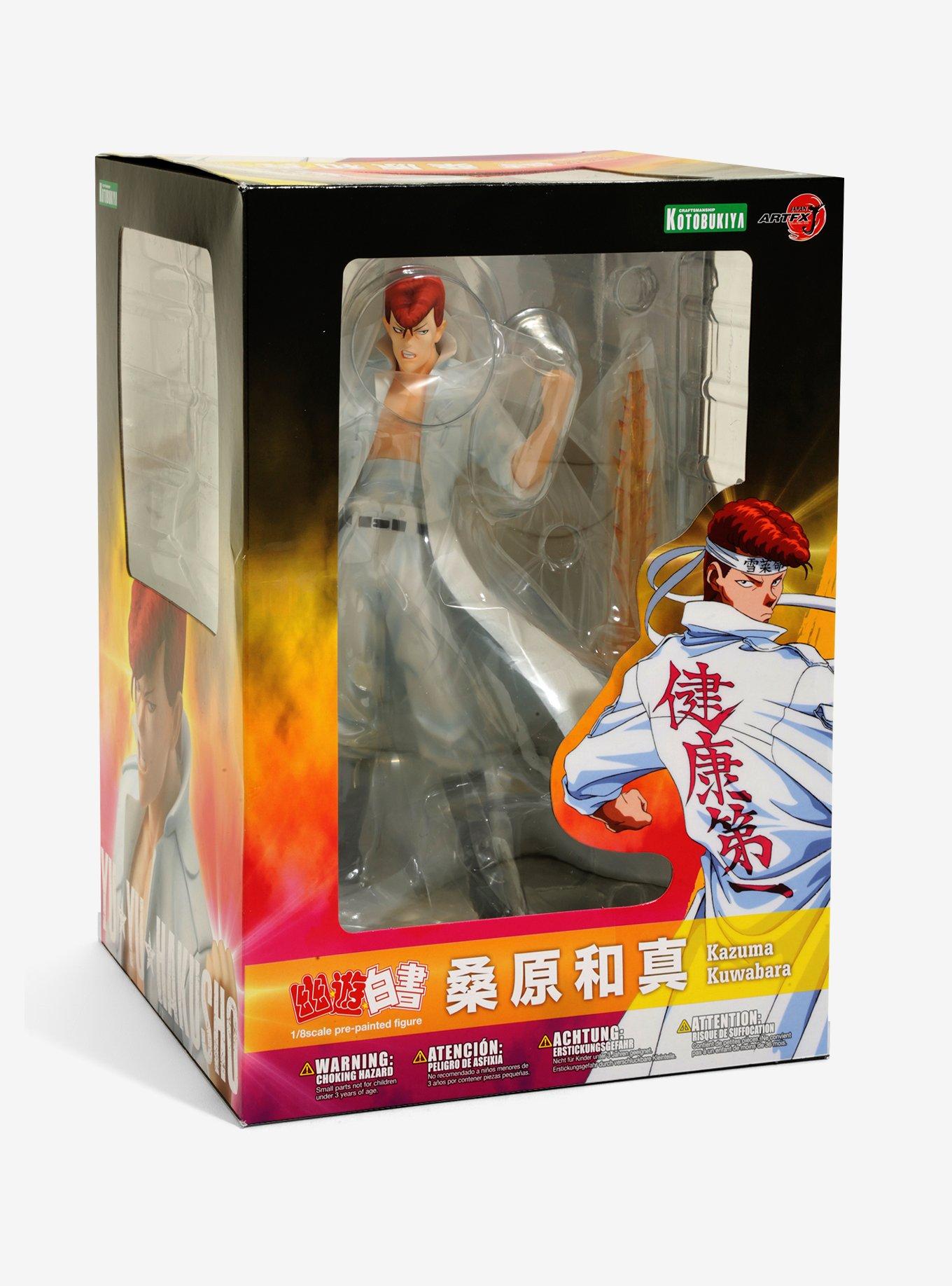 Kotobukiya Yu Yu Hakusho Kazuma Kuwabara ArtFX J Statue, , alternate