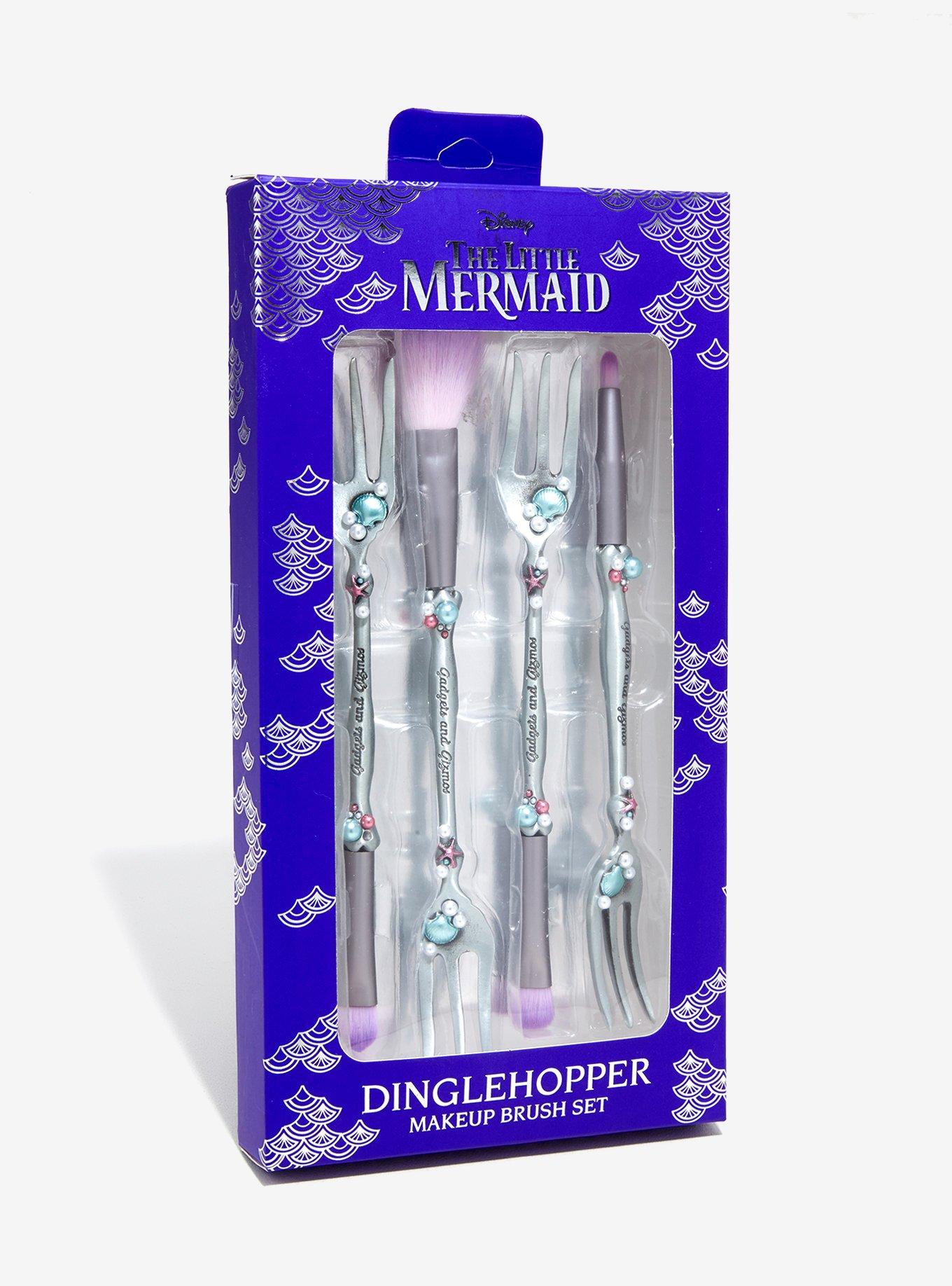 Her Universe Destination Disney The Little Mermaid Dinglehopper Makeup Brush Set, , alternate