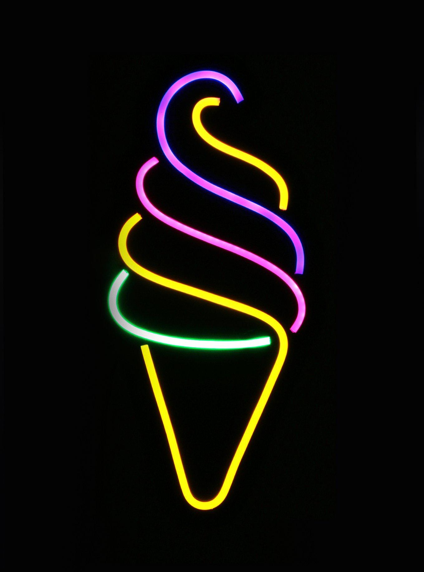 Ankit Ice Cream LED Neon Light, , alternate
