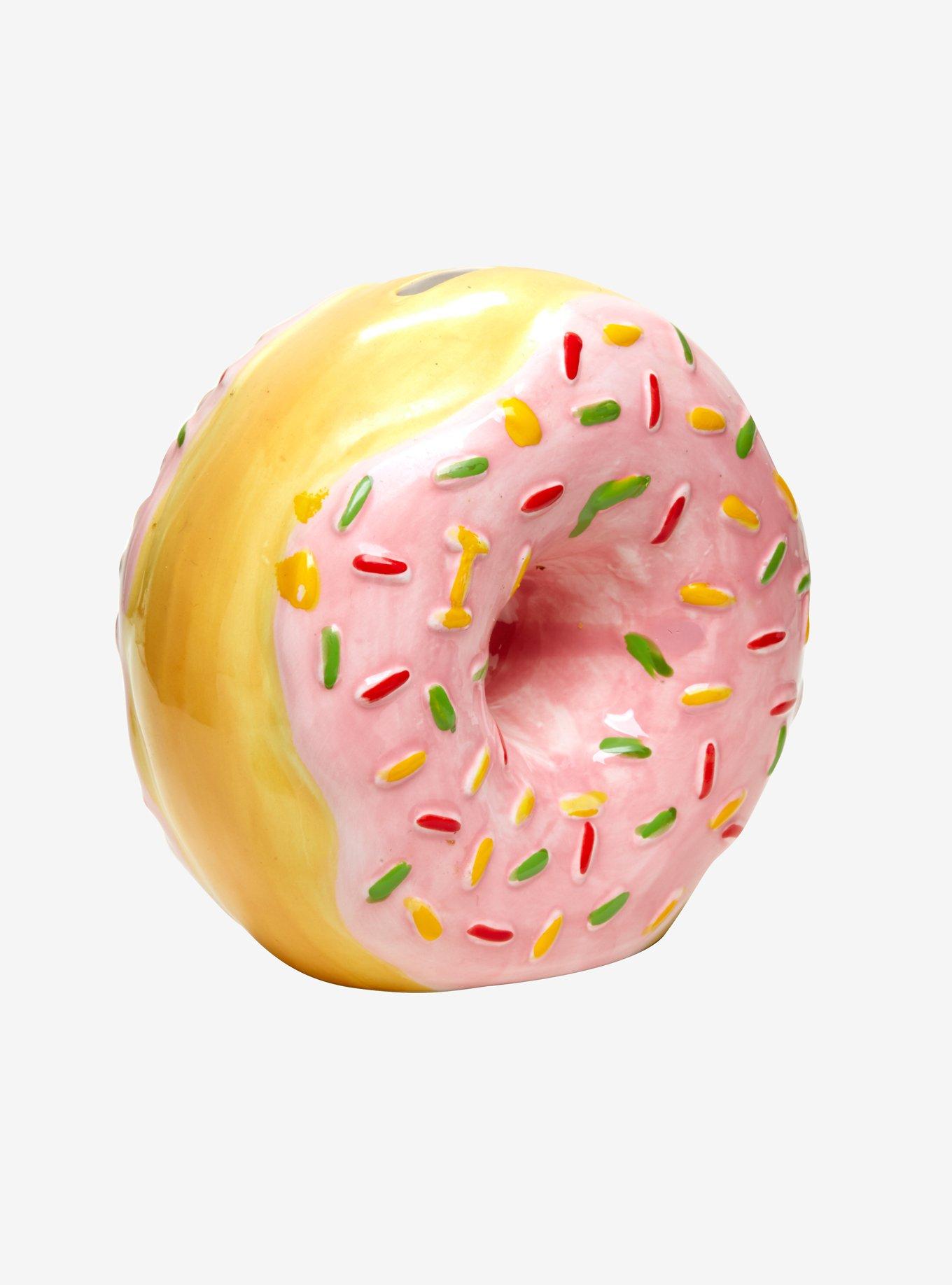 Pink Donut Coin Bank, , alternate