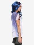 Disney Descendants 2 Evie Cosplay Girls T-Shirt, BLUE, alternate