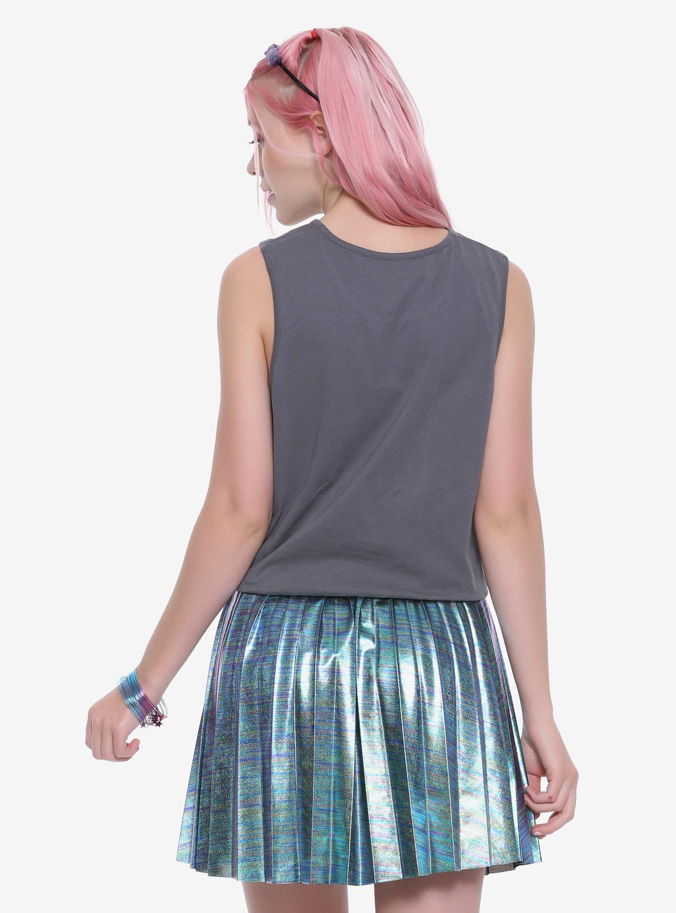 Harry Potter Hogwarts Tie-Front Girls Tank Top, , alternate