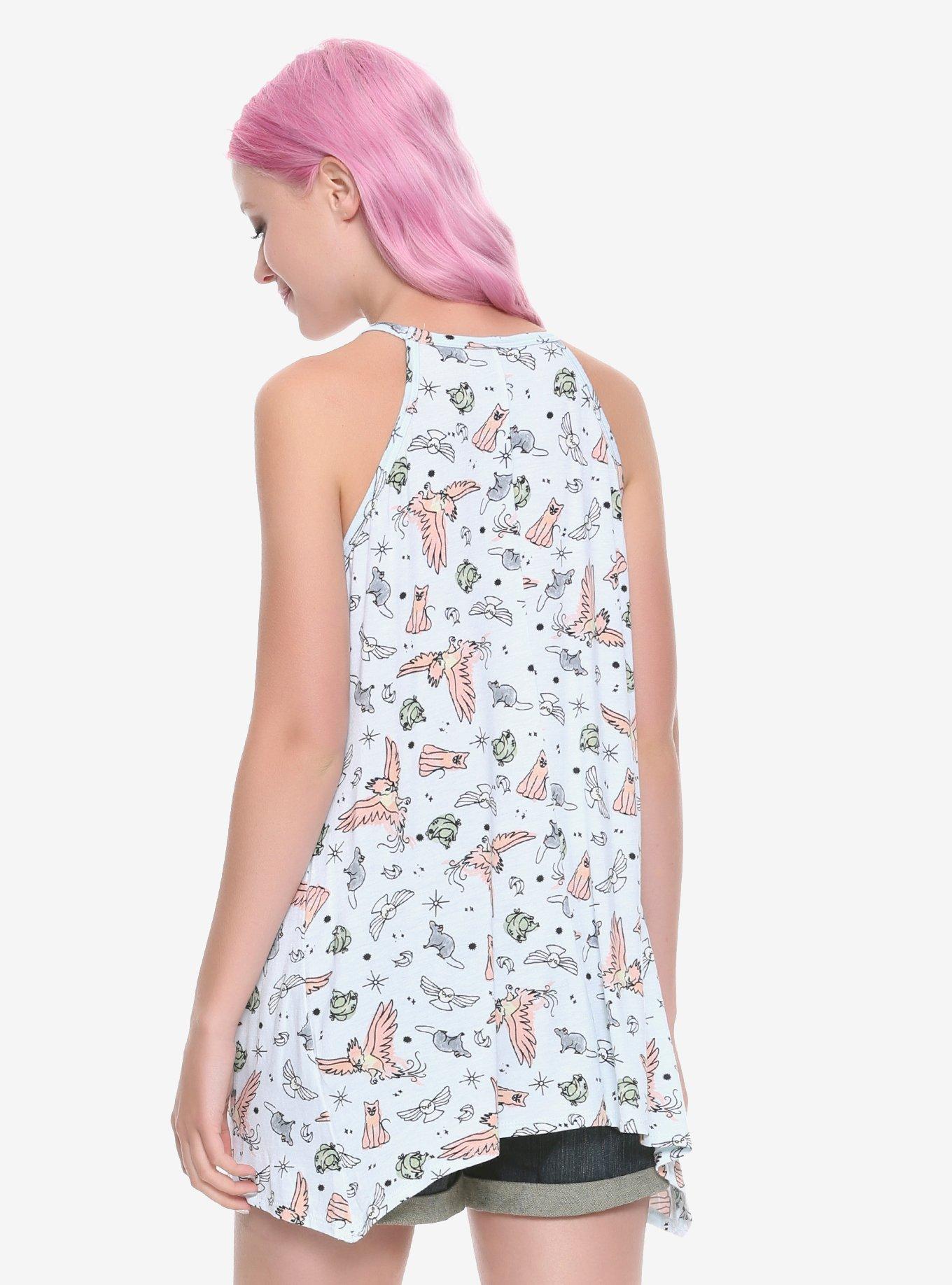 Harry Potter Pets Print Girls Tank Top, , alternate