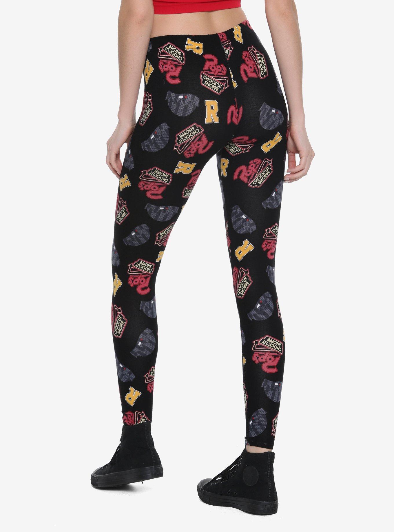 Riverdale Logos Leggings Hot Topic Exclusive, , alternate