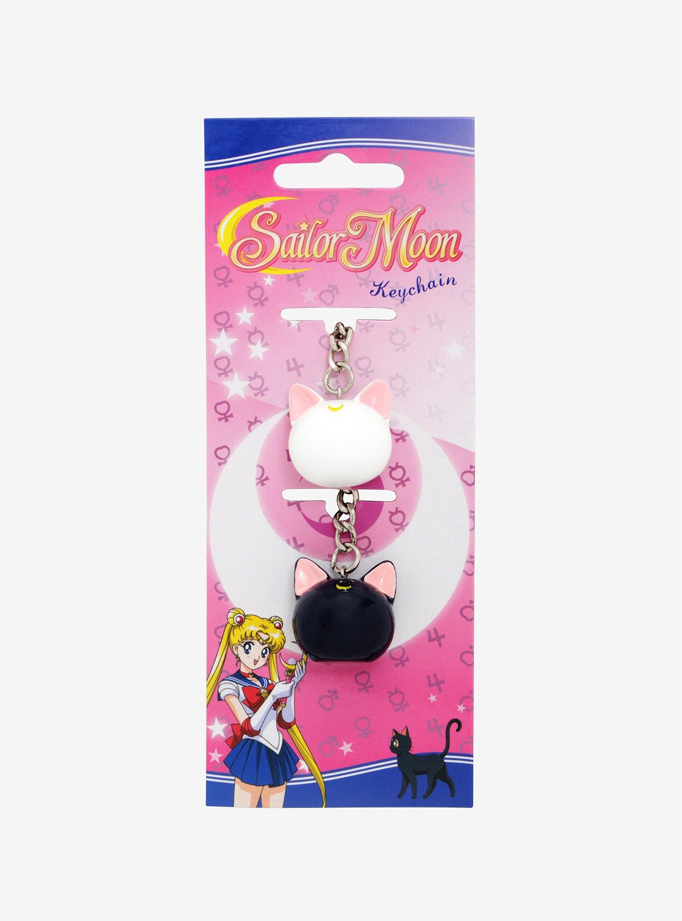 Sailor Moon Luna & Artemis Key Chain Set, , alternate
