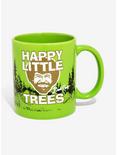 Bob Ross Happy Little Trees Ceramic Mug, , alternate