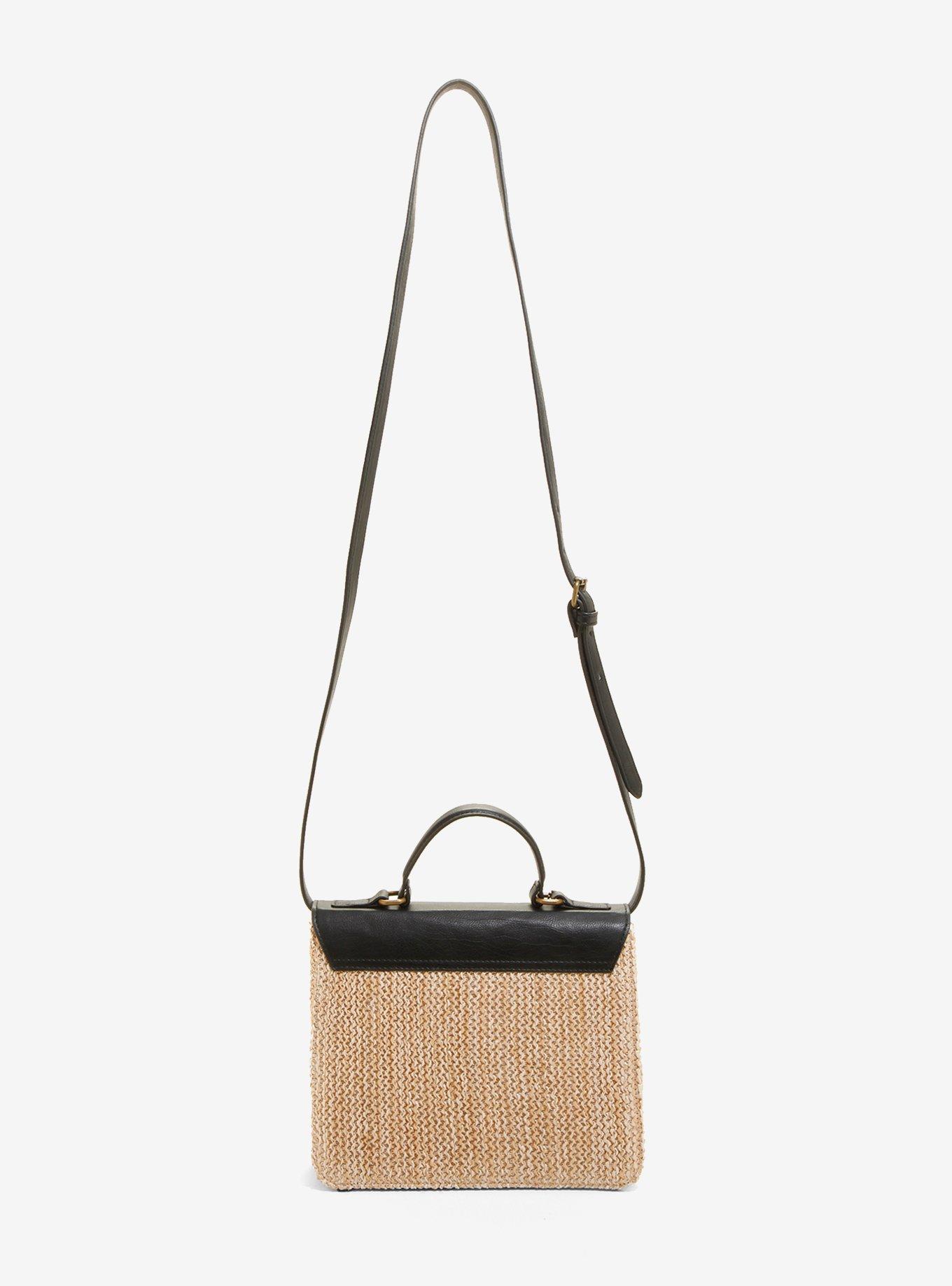 Disney Moana Straw Crossbody Bag, , alternate