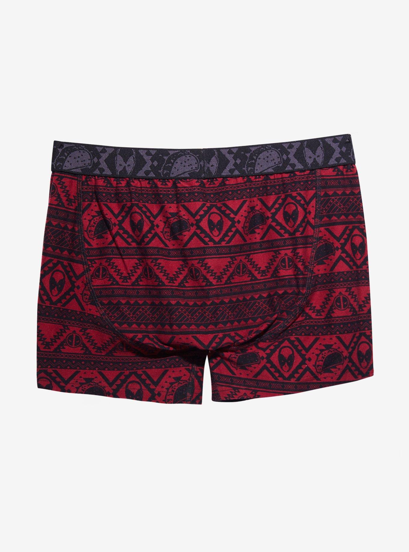 Marvel Deadpool Boxer Briefs - BoxLunch Exclusive, , alternate