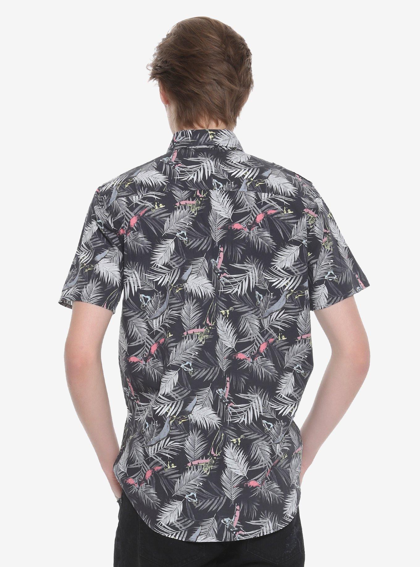 Jurassic World 2: Fallen Kingdom Short-Sleeved Woven Button-Up, , alternate