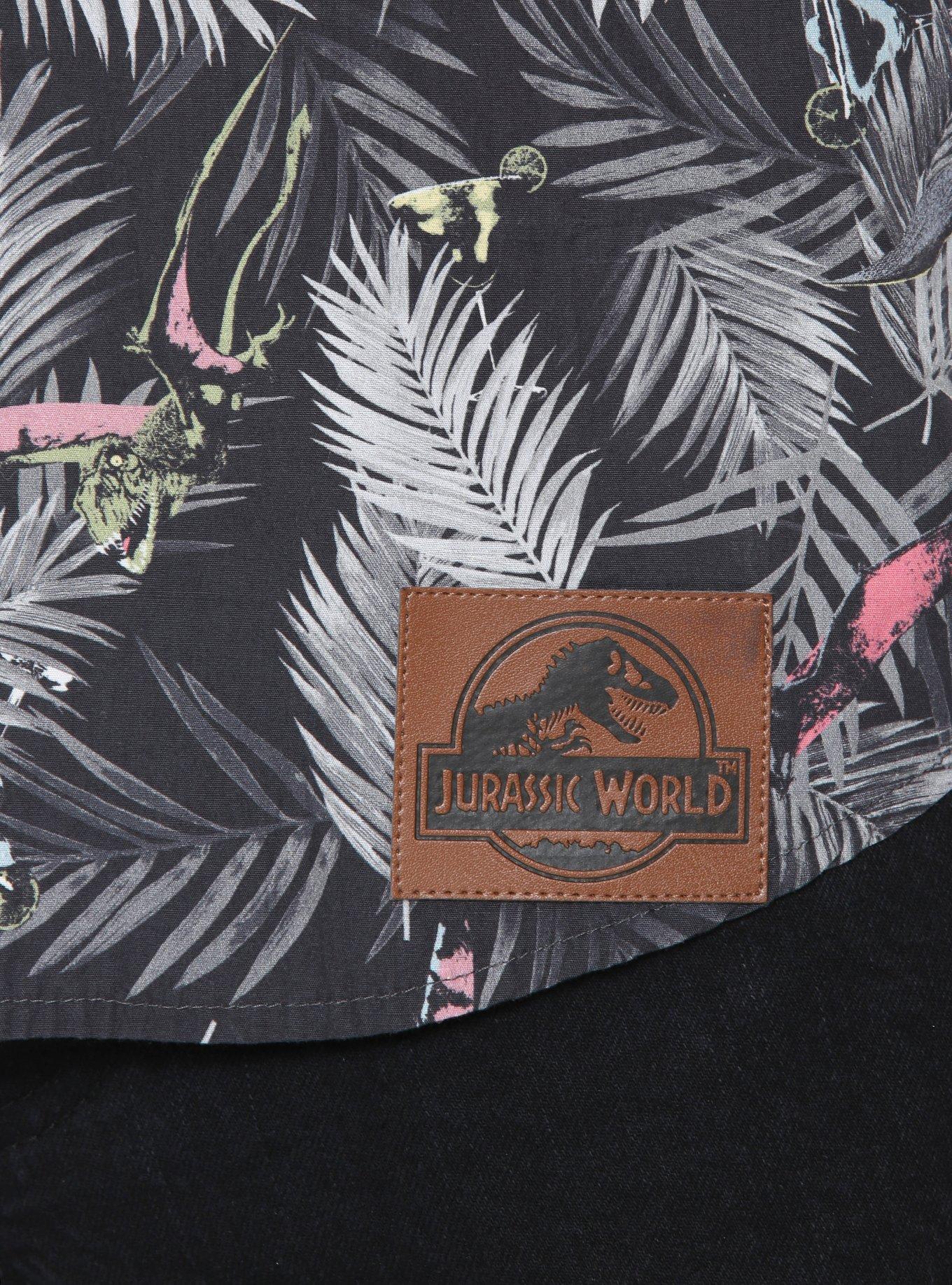 Jurassic World 2: Fallen Kingdom Short-Sleeved Woven Button-Up, , alternate