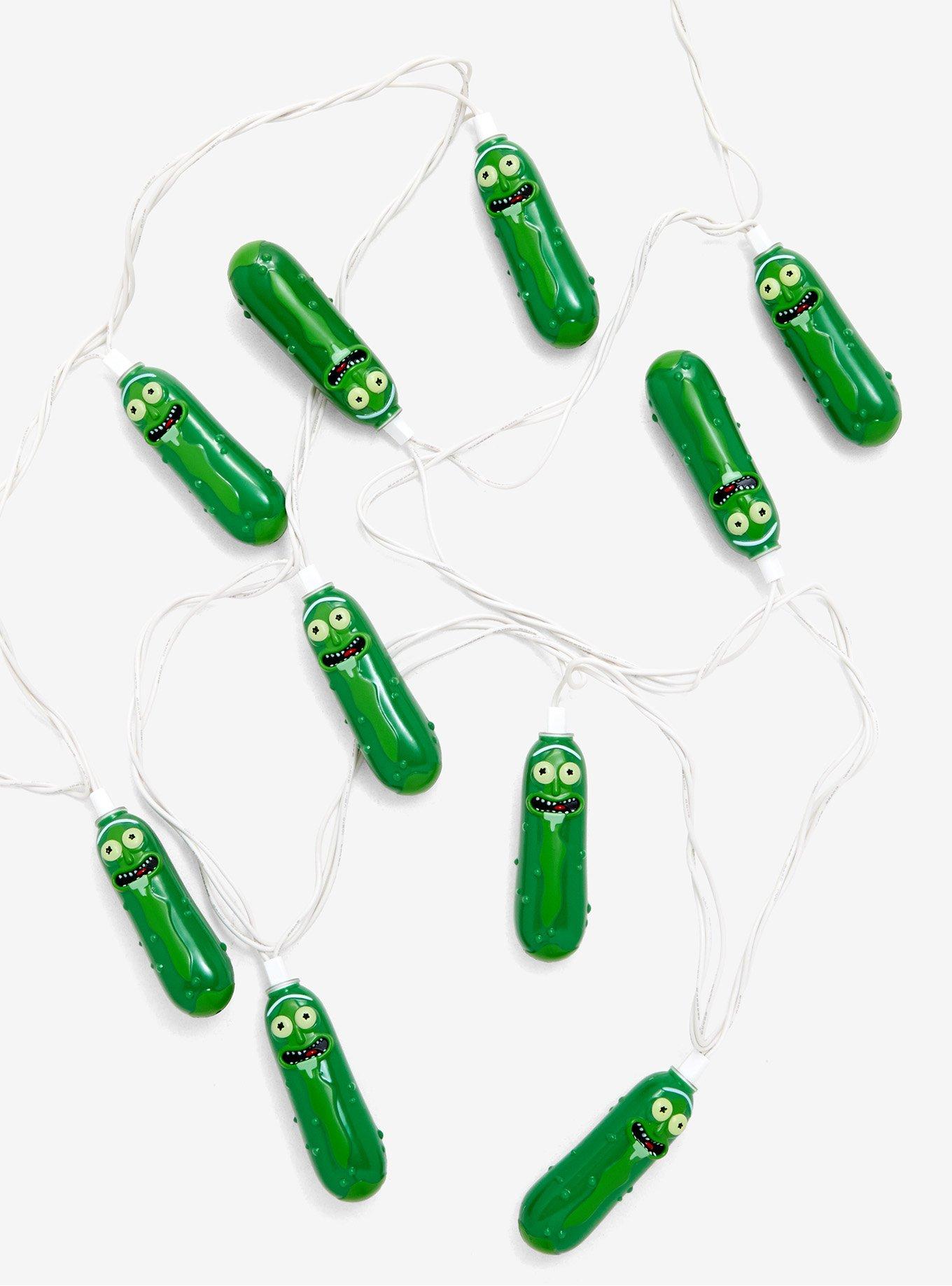 Rick And Morty Pickle Rick String Lights, , alternate