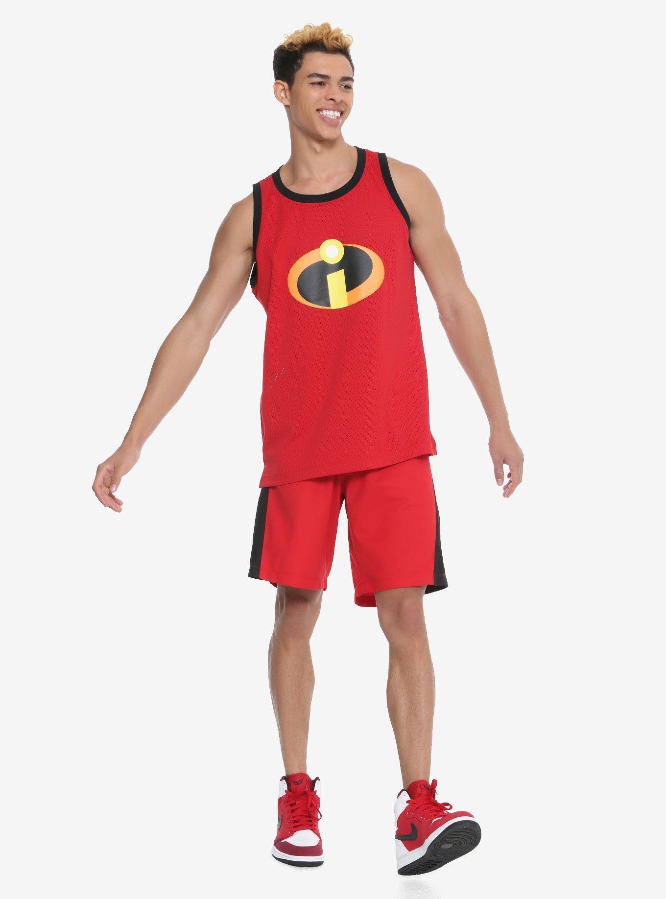 Our Universe Disney Pixar The Incredibles Basketball Jersey, RED, alternate