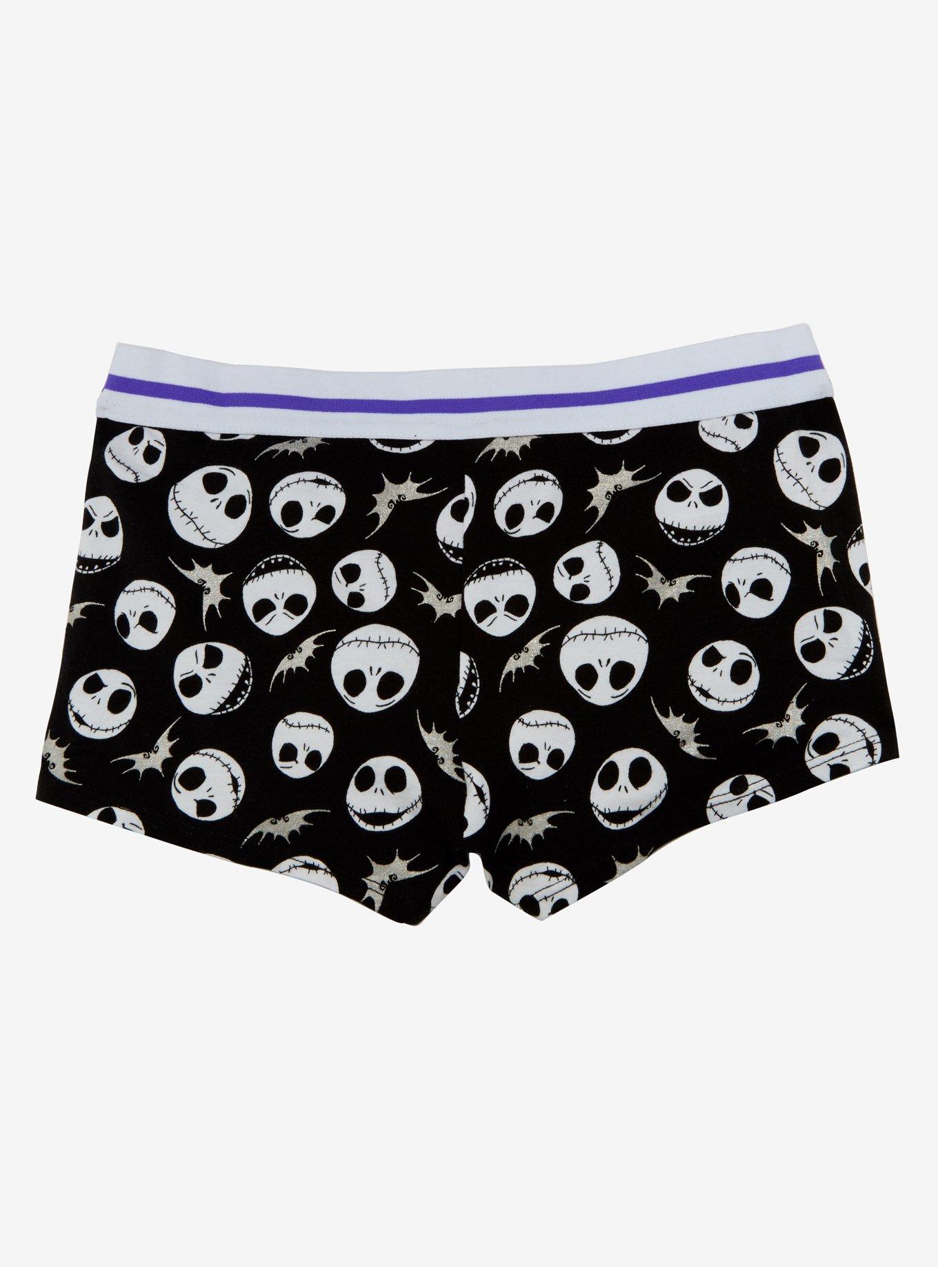The Nightmare Before Christmas Jack Skellington Boyshort Panty, , alternate