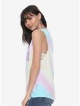 Lisa Frank Logo Tie Dye Girls Muscle Top, , alternate