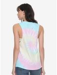 Lisa Frank Logo Tie Dye Girls Muscle Top, , alternate