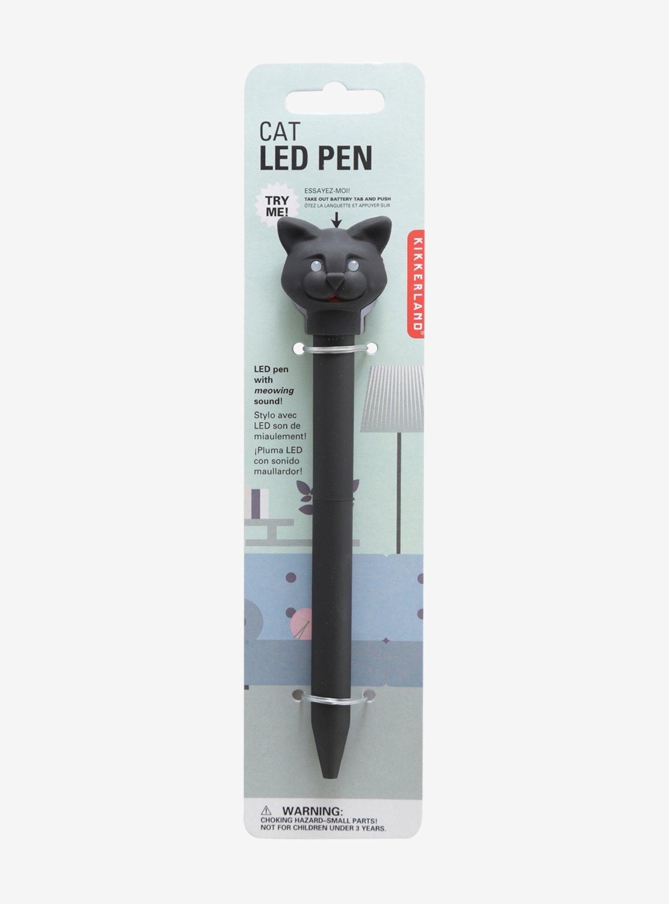 LED Cat Head Pen, , alternate