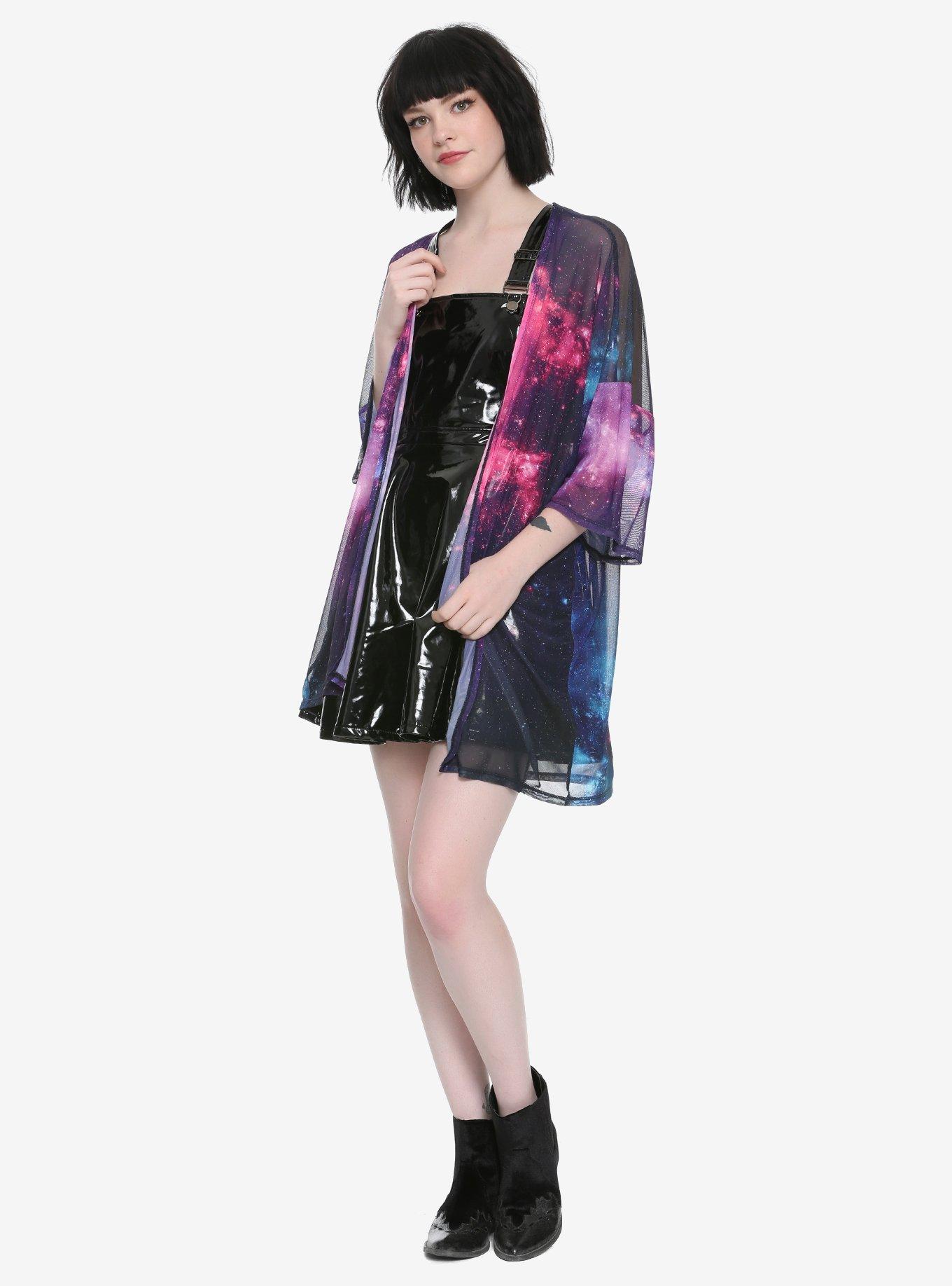 Sheer Galaxy Kimono, , alternate