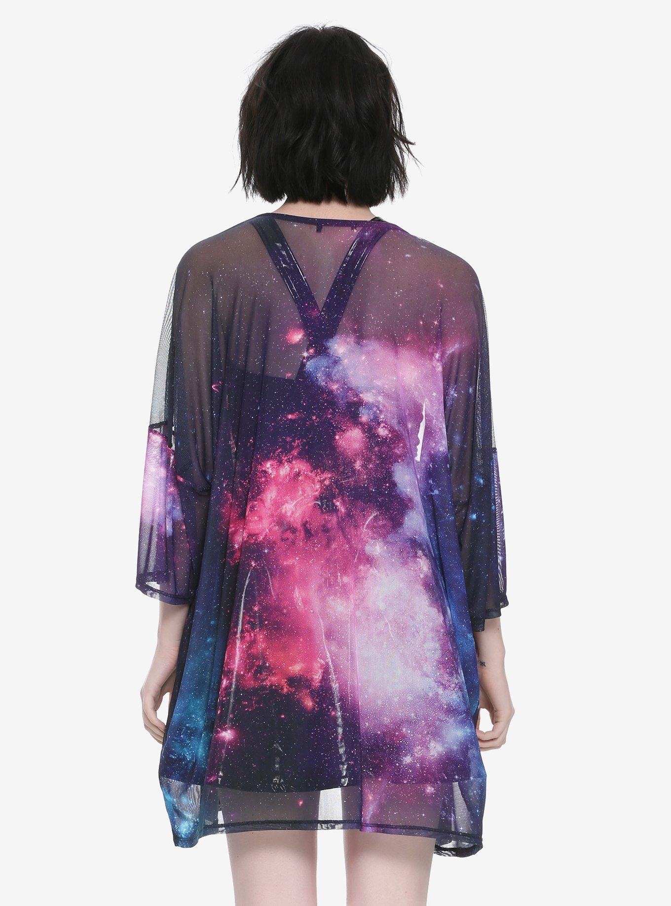 Sheer Galaxy Kimono, , alternate