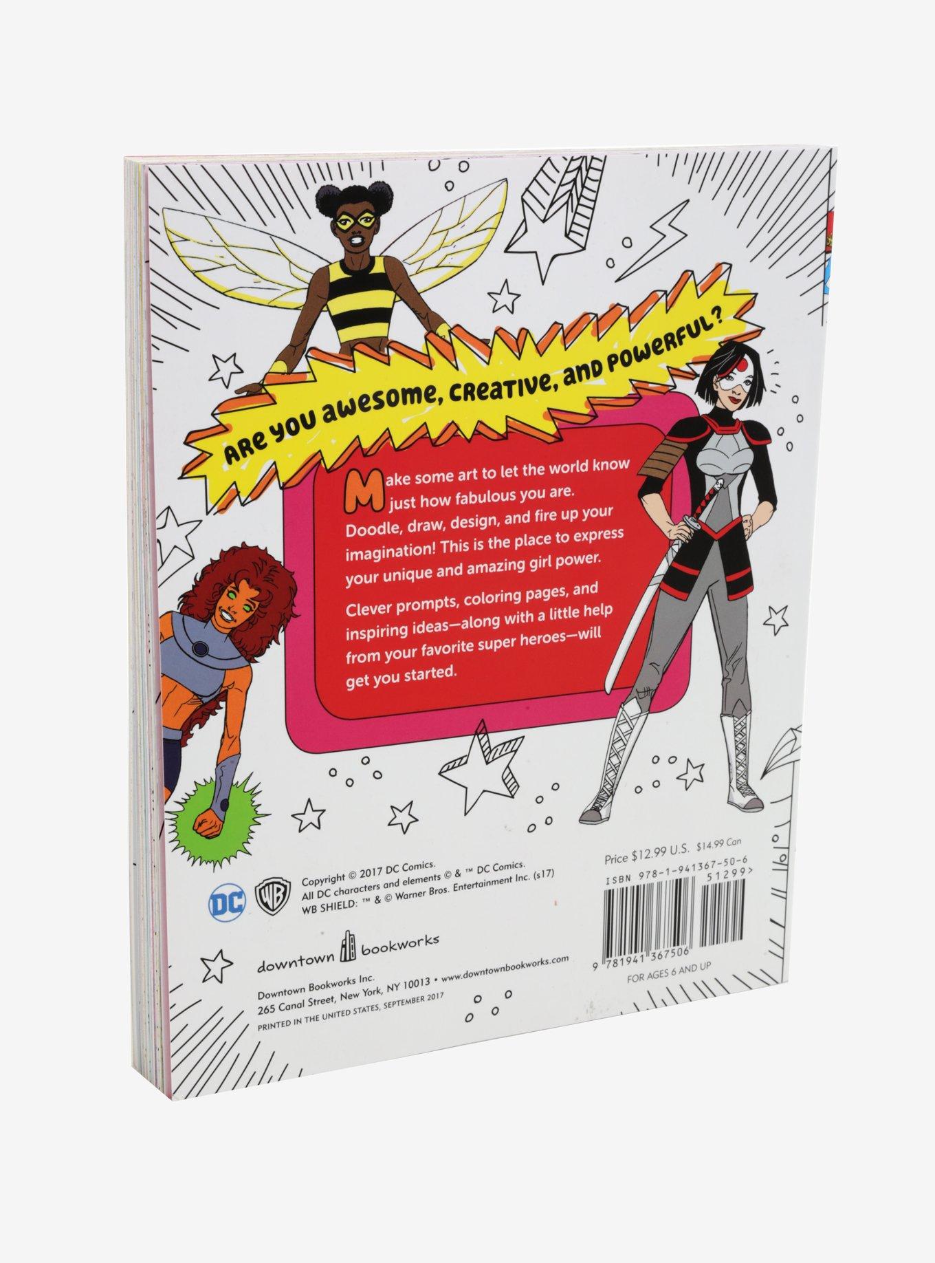 DC Comics Color Me Powerful Girl Power Coloring Book, , alternate