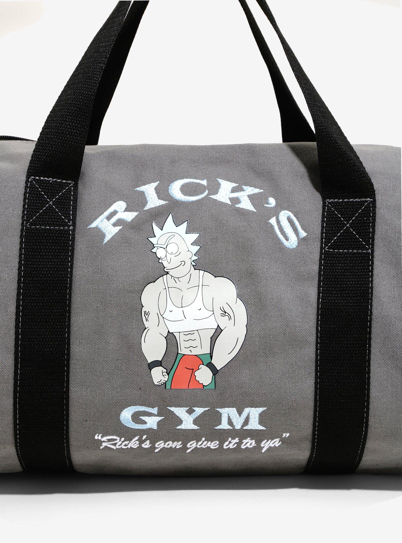 Rick And Morty Rick's Gym Duffle Bag - BoxLunch Exclusive, , alternate