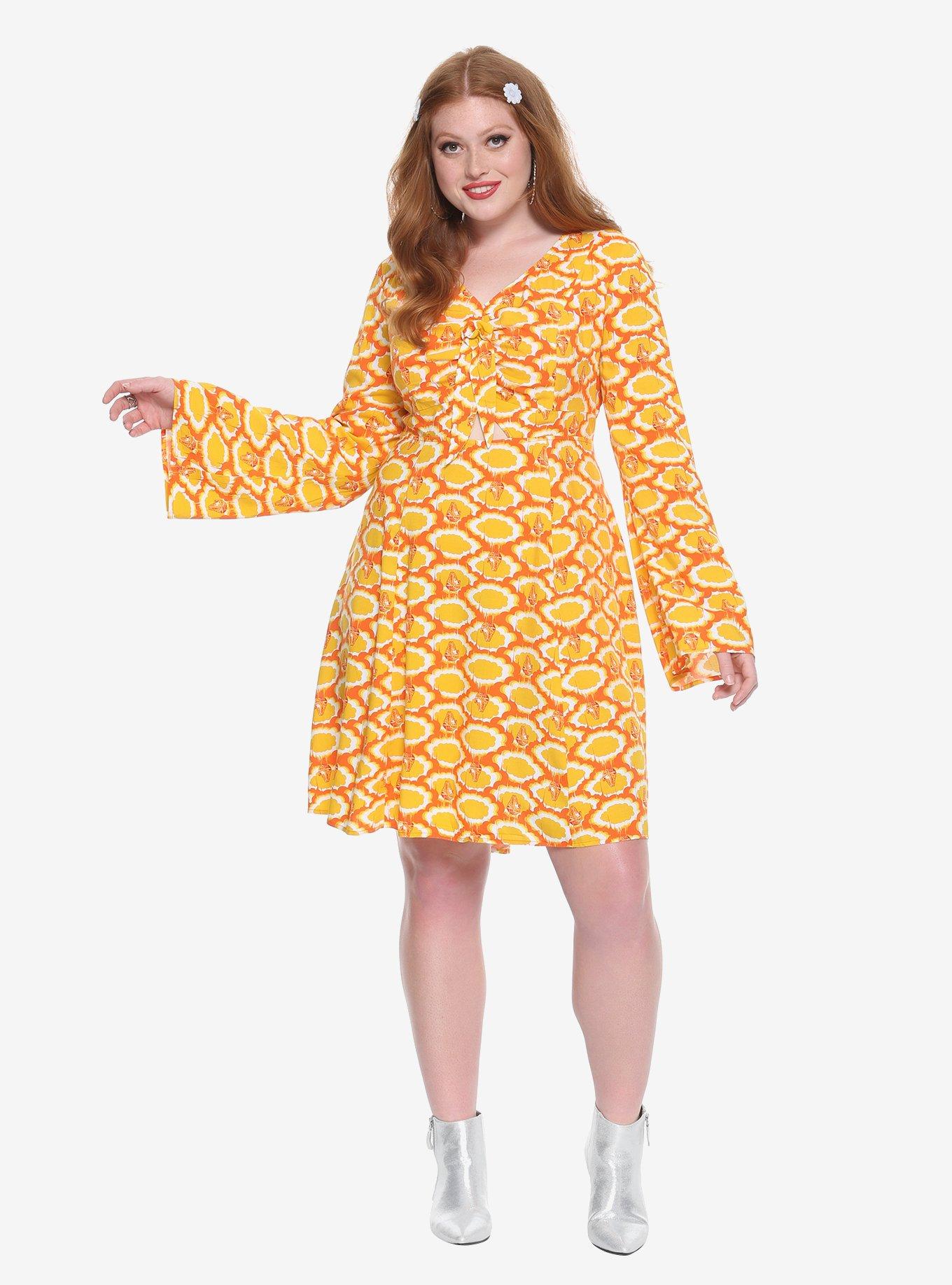 Star Wars Solo Bell Sleeve Dress Plus Size, , alternate