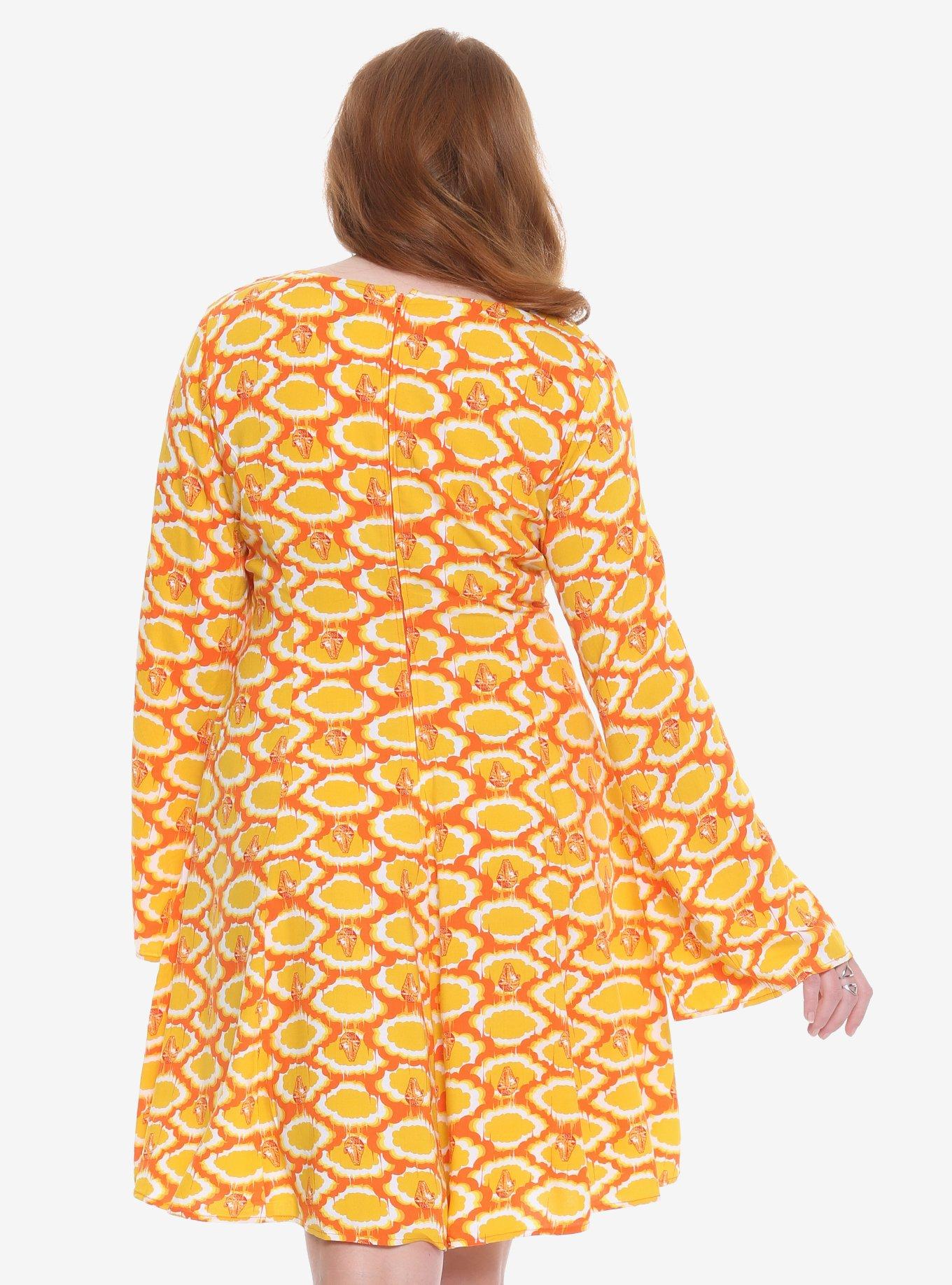 Star Wars Solo Bell Sleeve Dress Plus Size, , alternate