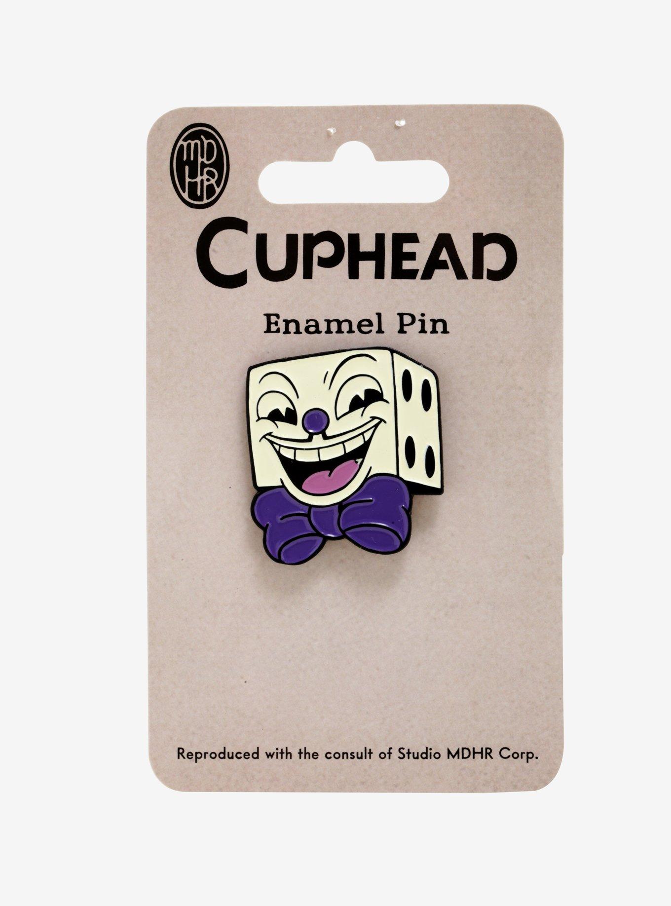Cuphead King Dice Enamel Pin, , alternate