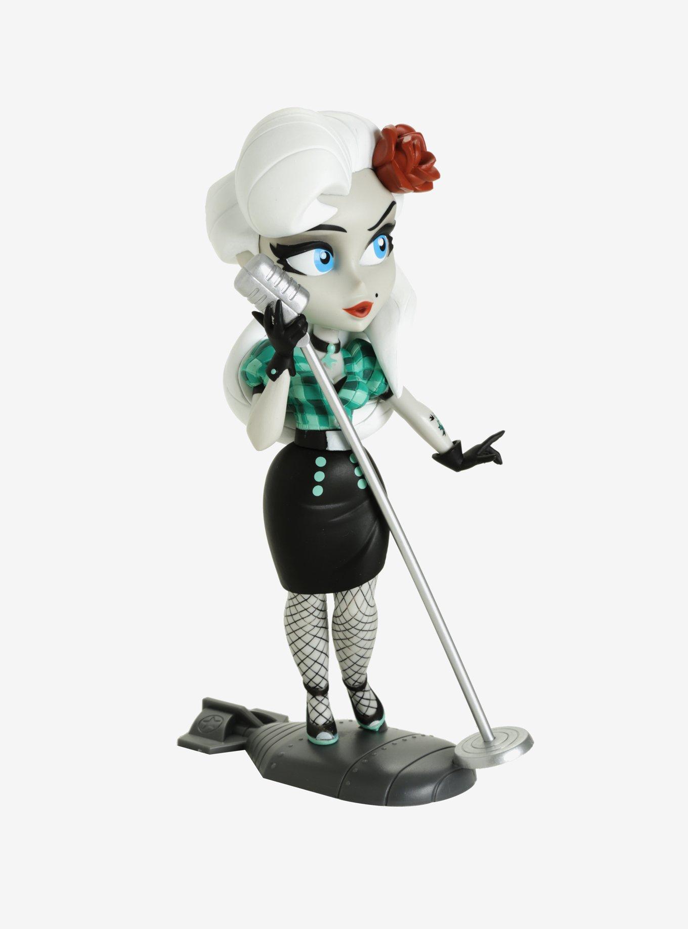 DC Comics Bombshells Black Canary Noir Edition Vinyl Figure Hot Topic Exclusive, , alternate