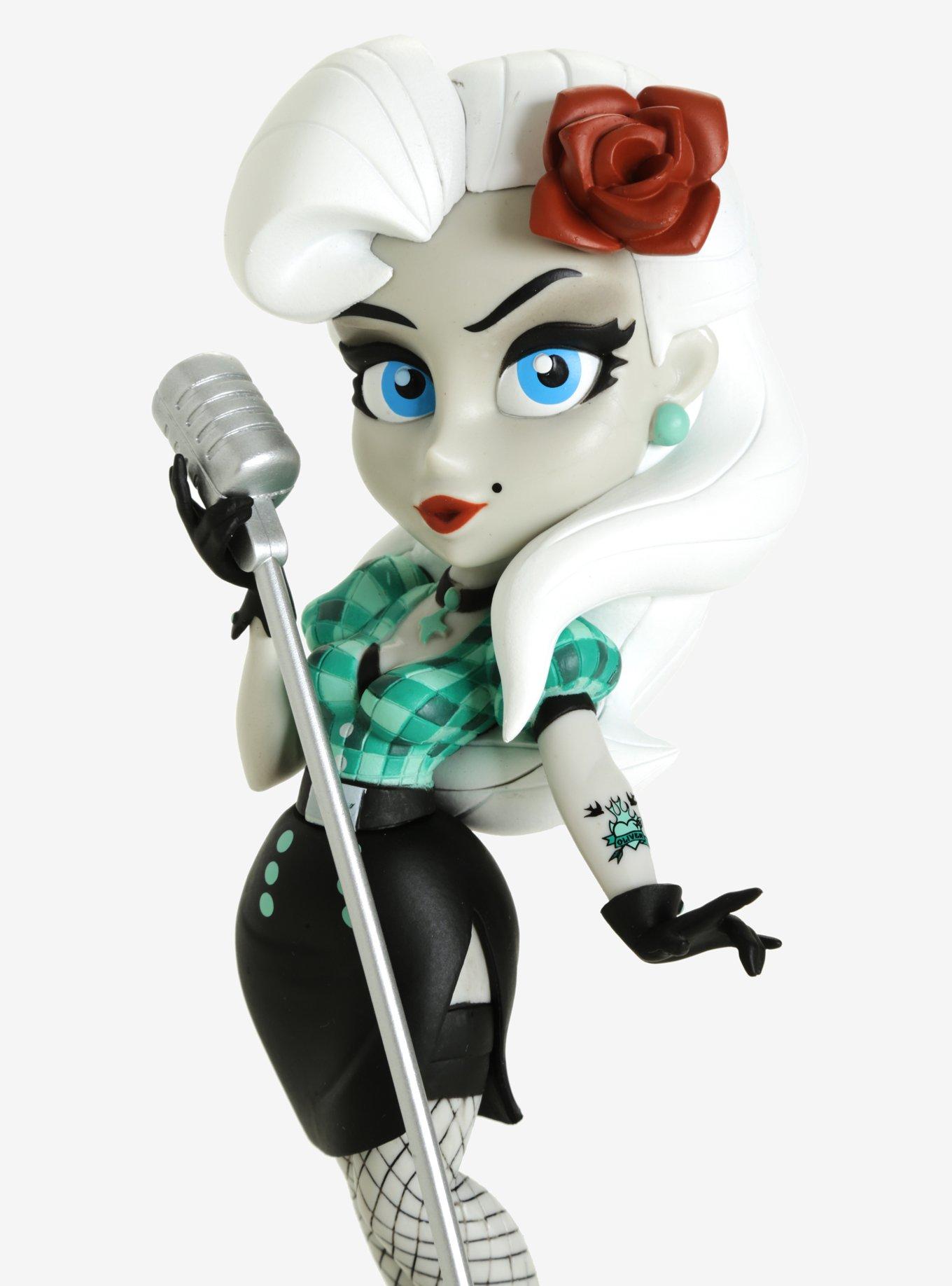 DC Comics Bombshells Black Canary Noir Edition Vinyl Figure Hot Topic Exclusive, , alternate