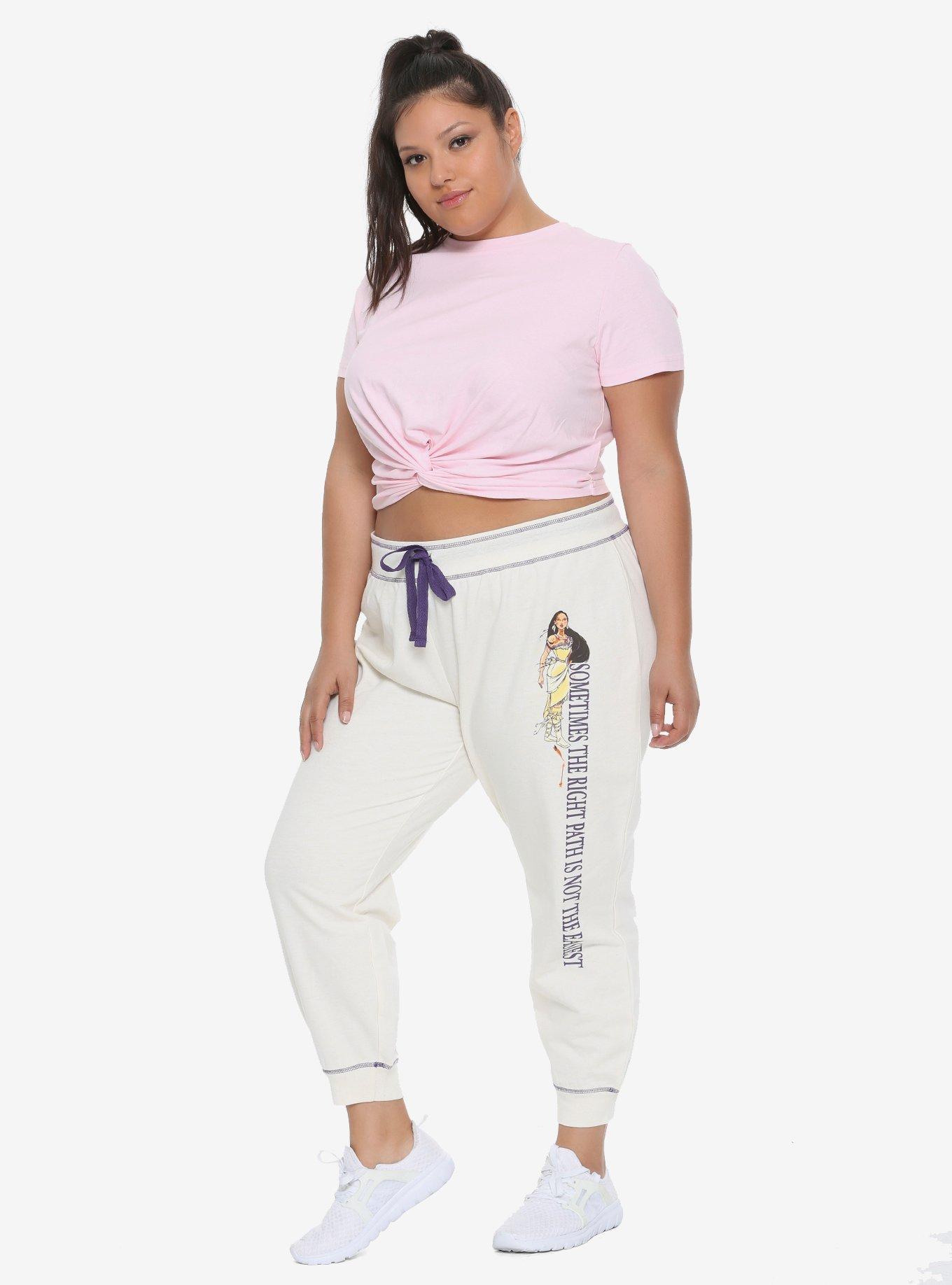 Disney Pocahontas Right Path Girls Jogger Pants Plus Size, , alternate