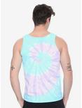 Not Today By Fox Shiver Cat Tie Dye Tank Top Hot Topic Exclusive, , alternate