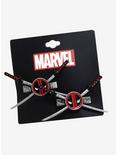 Marvel Deadpool Hair Clip Set - BoxLunch Exclusive, , alternate