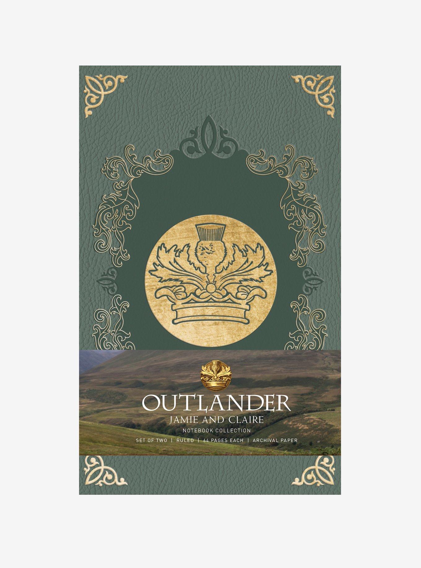 Outlander Jamie & Claire Notebook Set, , alternate