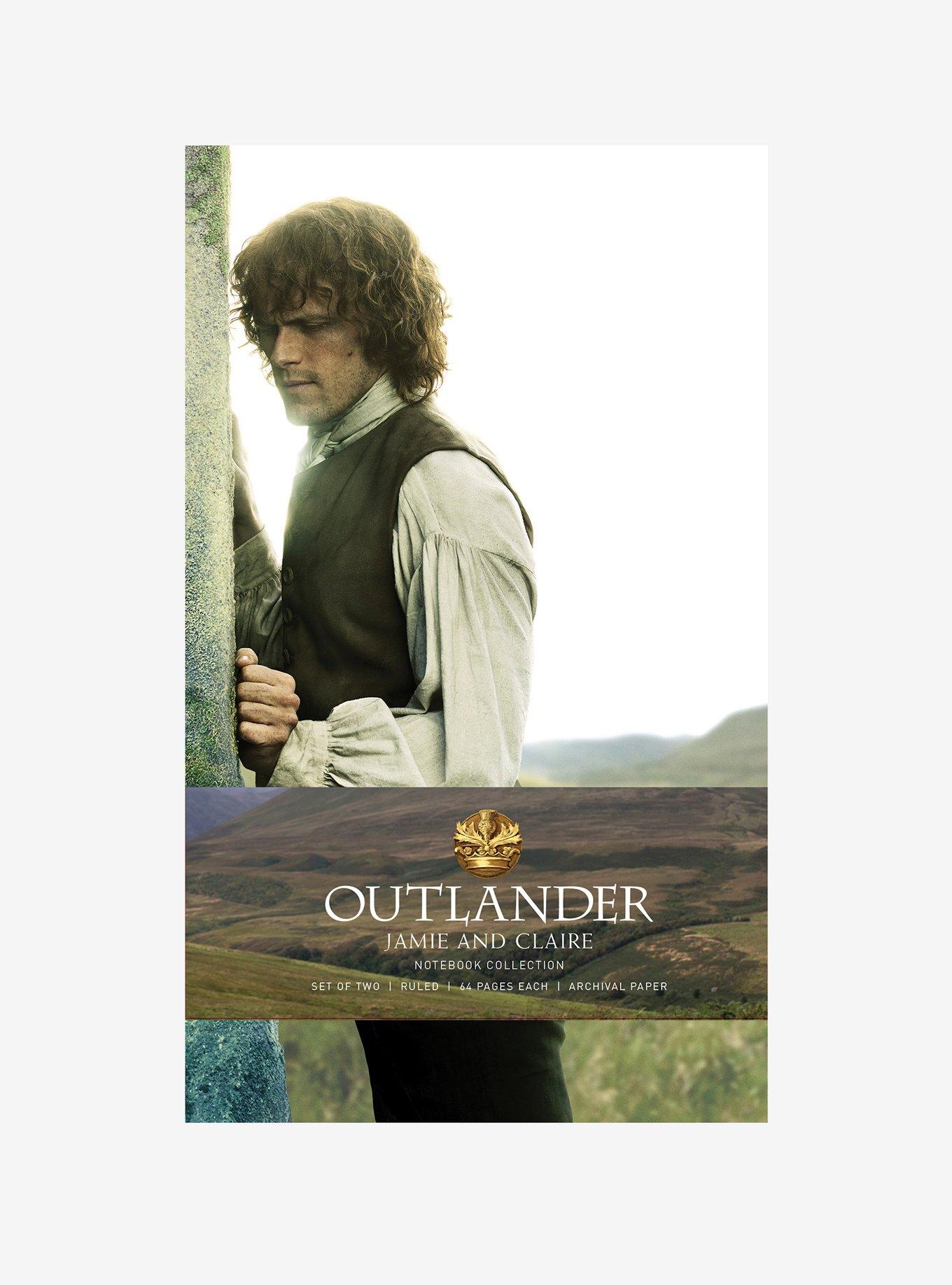 Outlander Jamie & Claire Notebook Set, , alternate