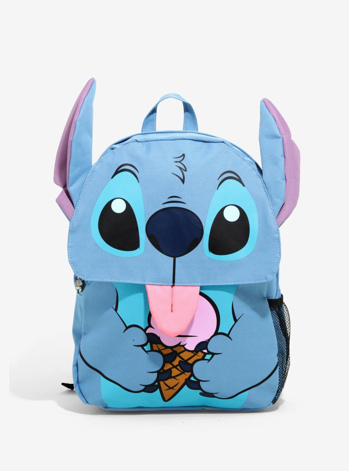 Loungefly Disney Lilo & Stitch Ice Cream Flap Backpack, , alternate