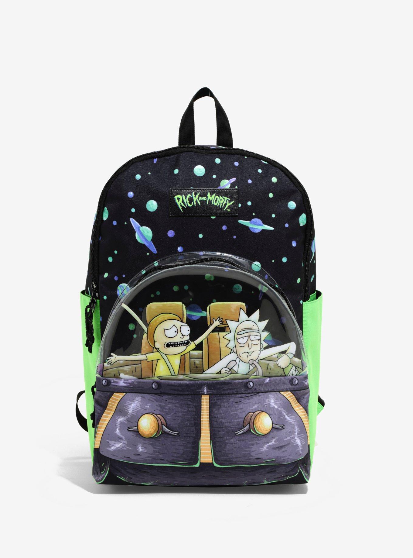 Rick And Morty Spaceship Backpack, , alternate